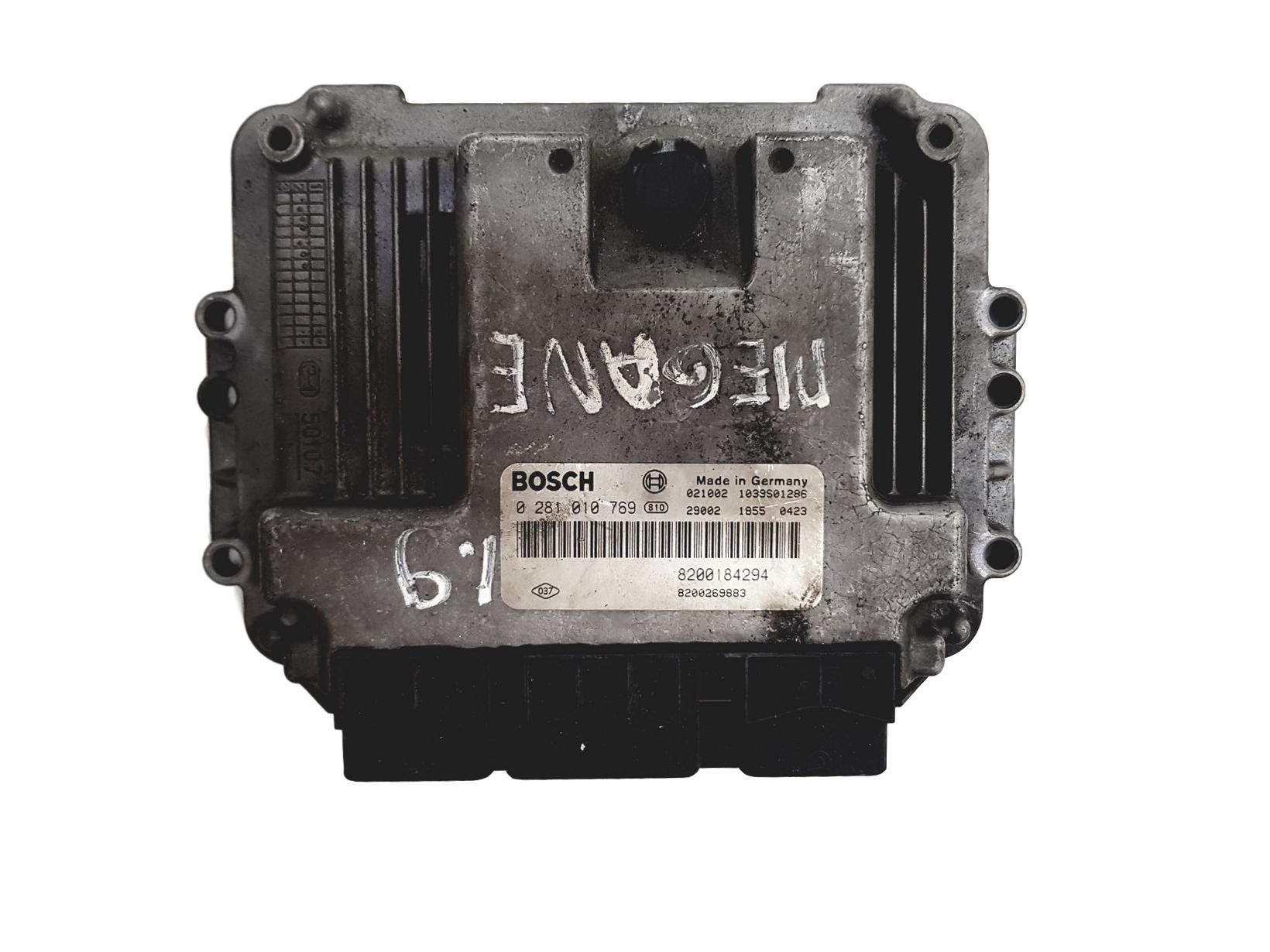 Controller 0281010769 8200184294 8200269883 Renault Bosch 3627 main product photo