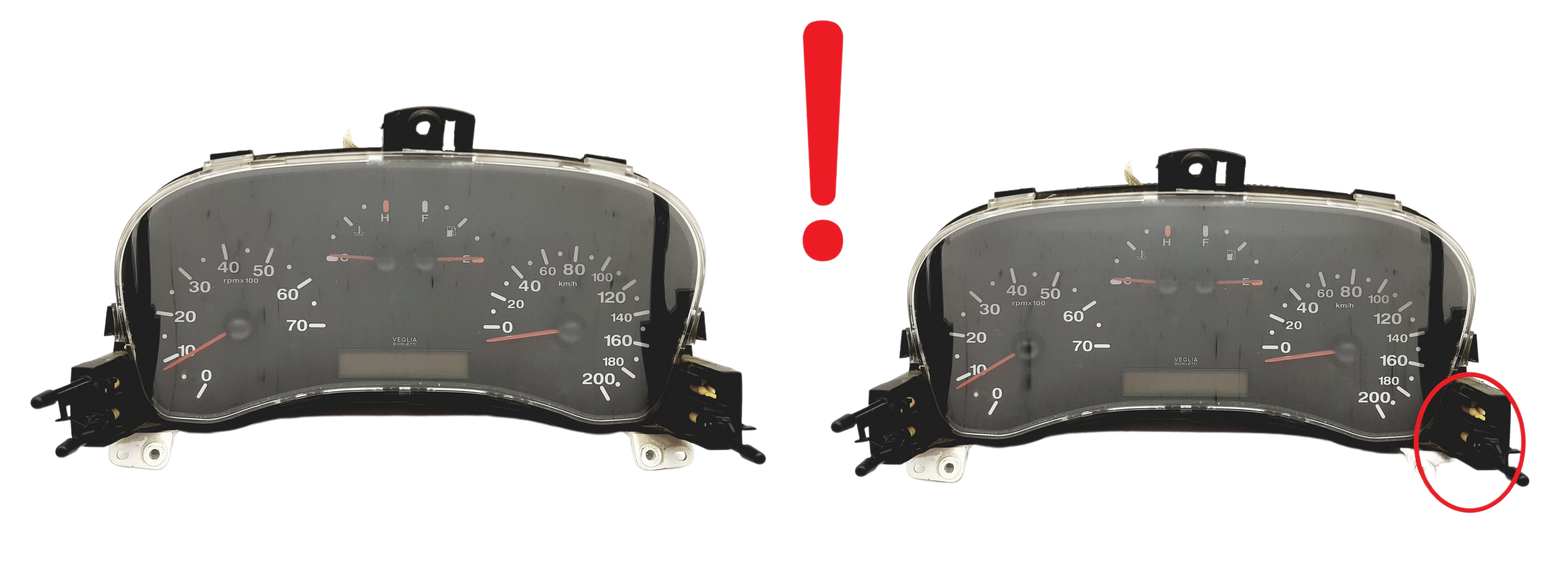 Speedometer/Instrument Cluster Fiat Doblo 46817749 503000111500 59168 main product photo