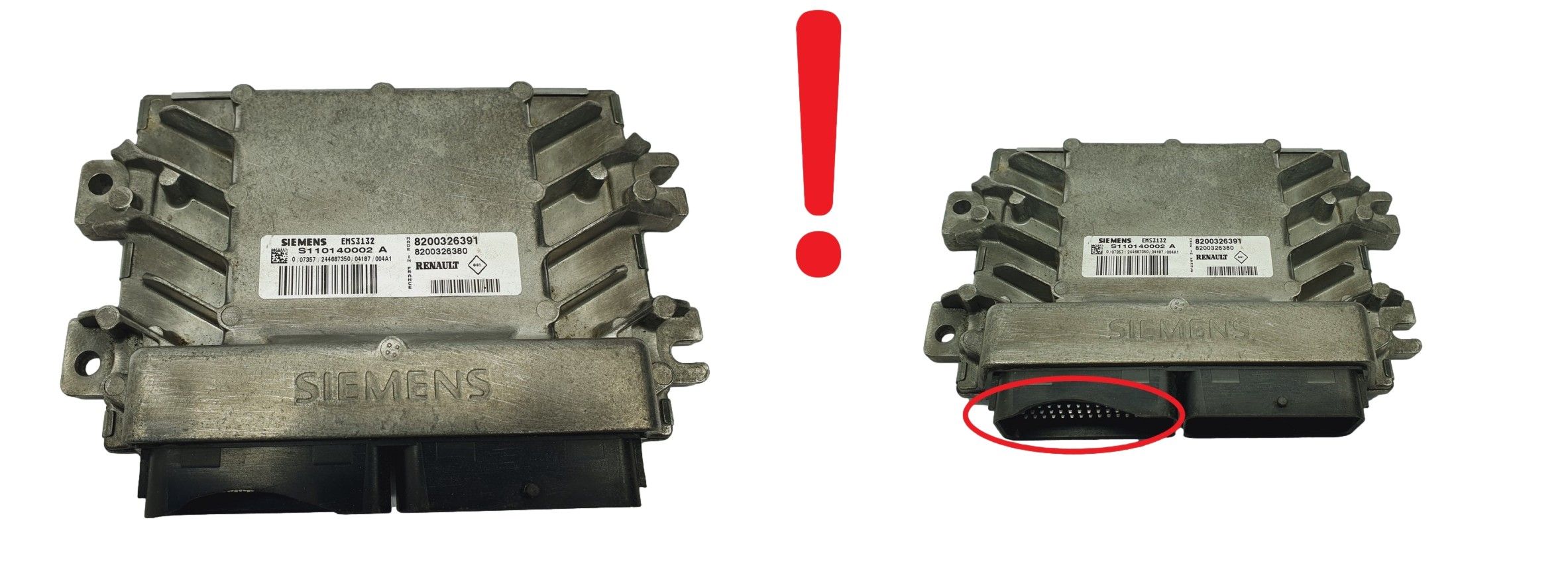 Controller S110140002A 8200326391 8200326380 Renault Siemens 68237 main product photo