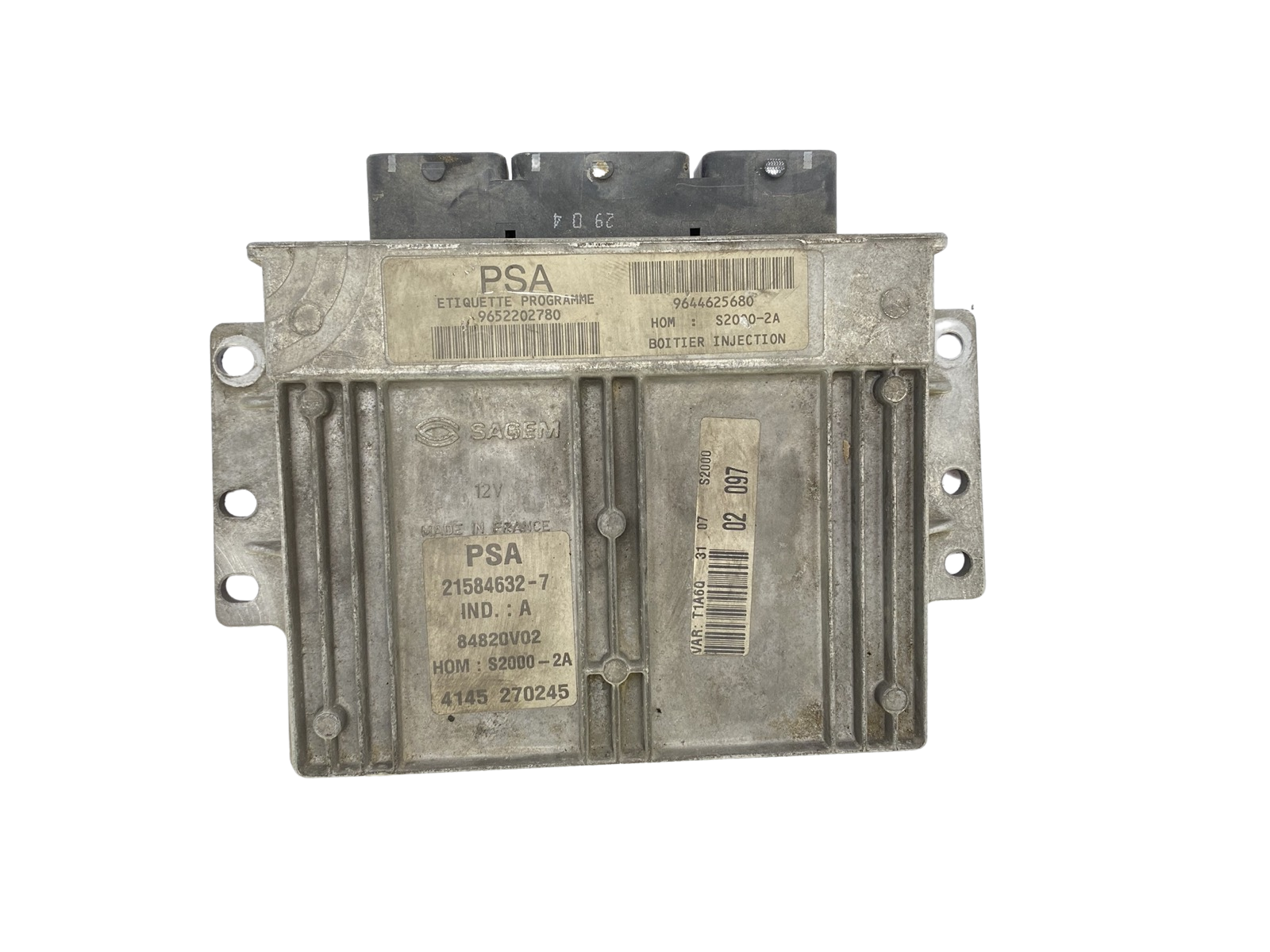 Controller 9652202780 9644625680 21584632-7 PSA Sagem 59733 main product photo