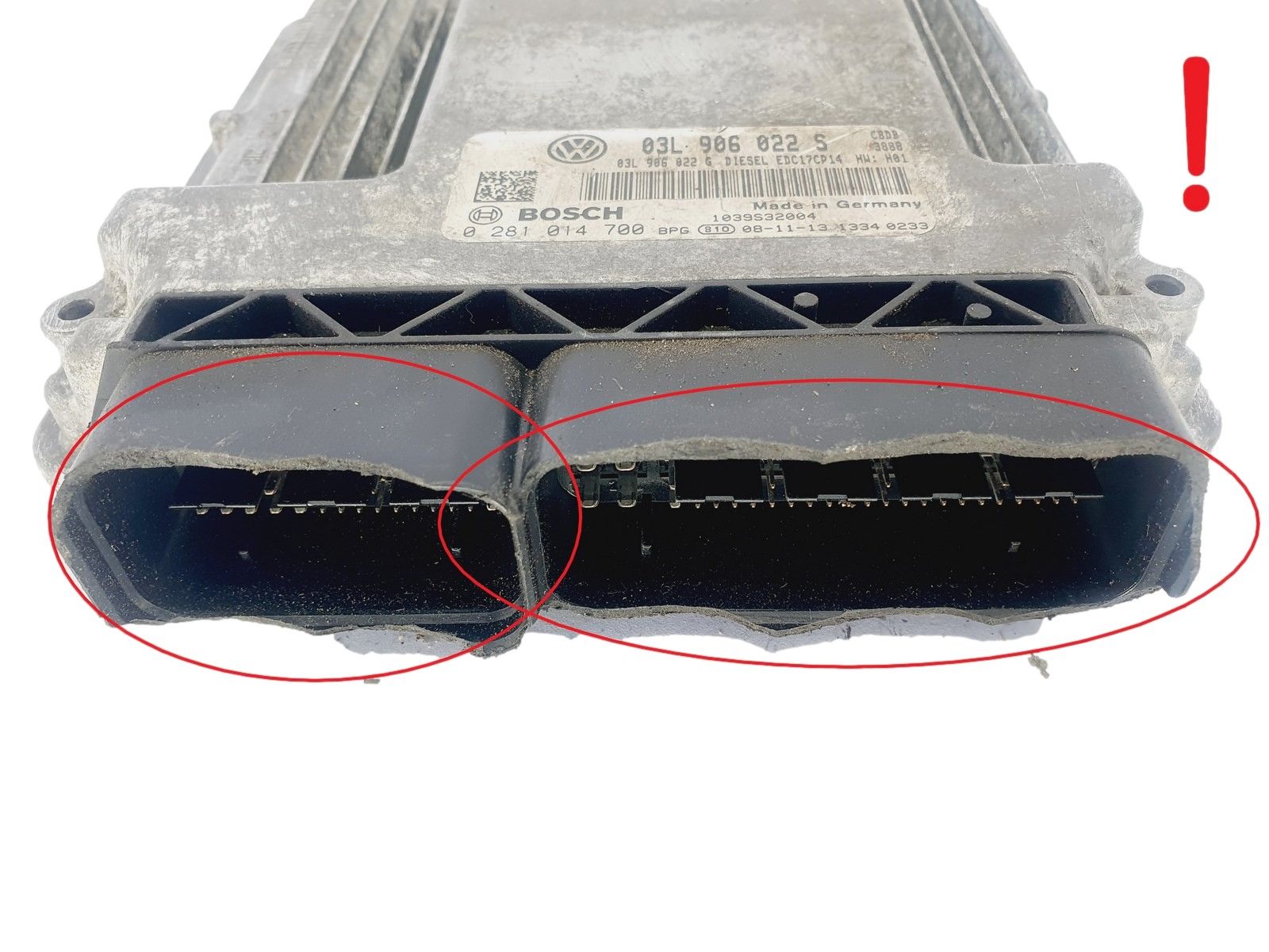 Controller 03L906022S 0281014700 VW Bosch main product photo