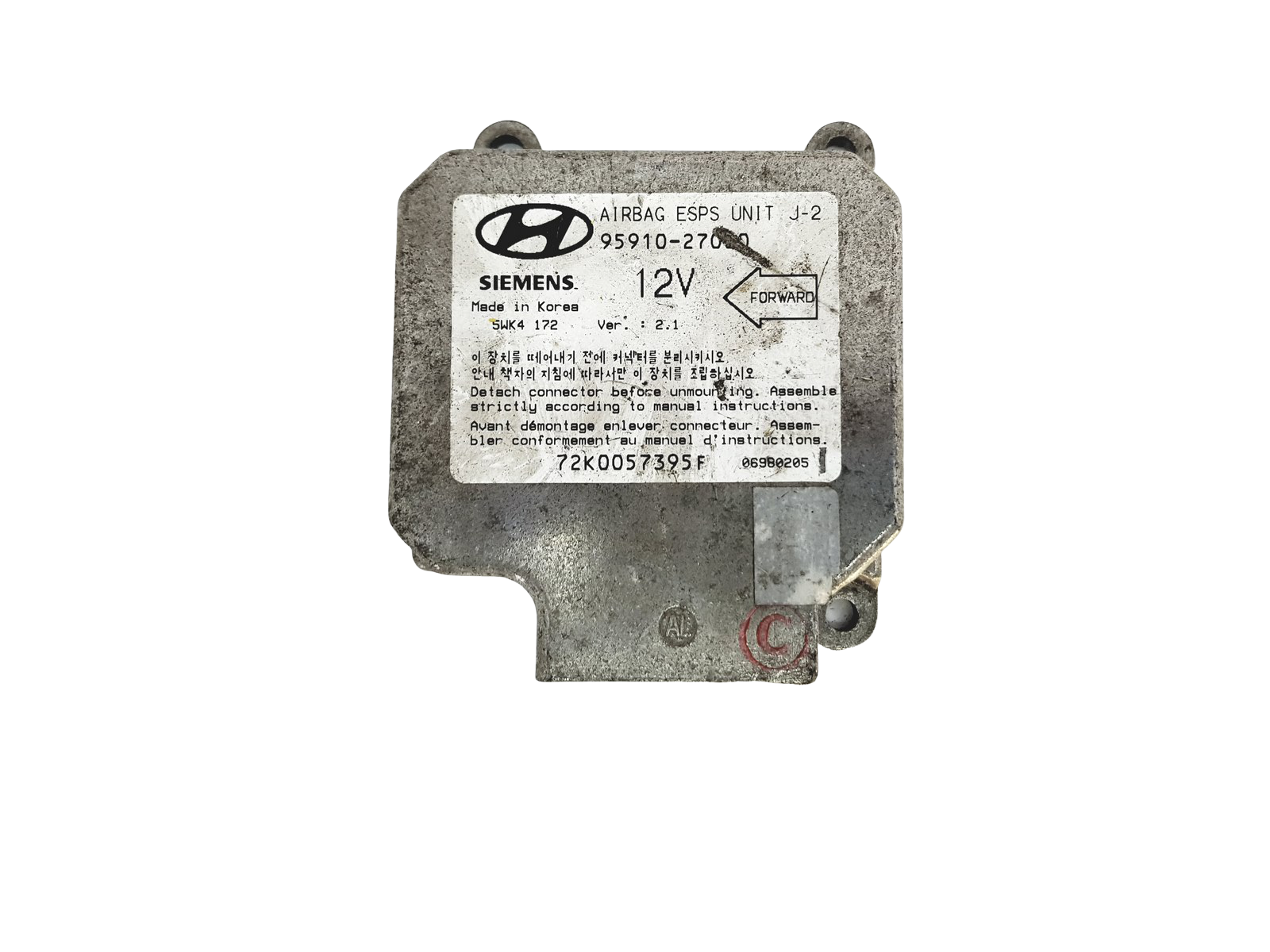 Controller Moduł 95910-2700 5WK4172 Hyundai Siemens main product photo