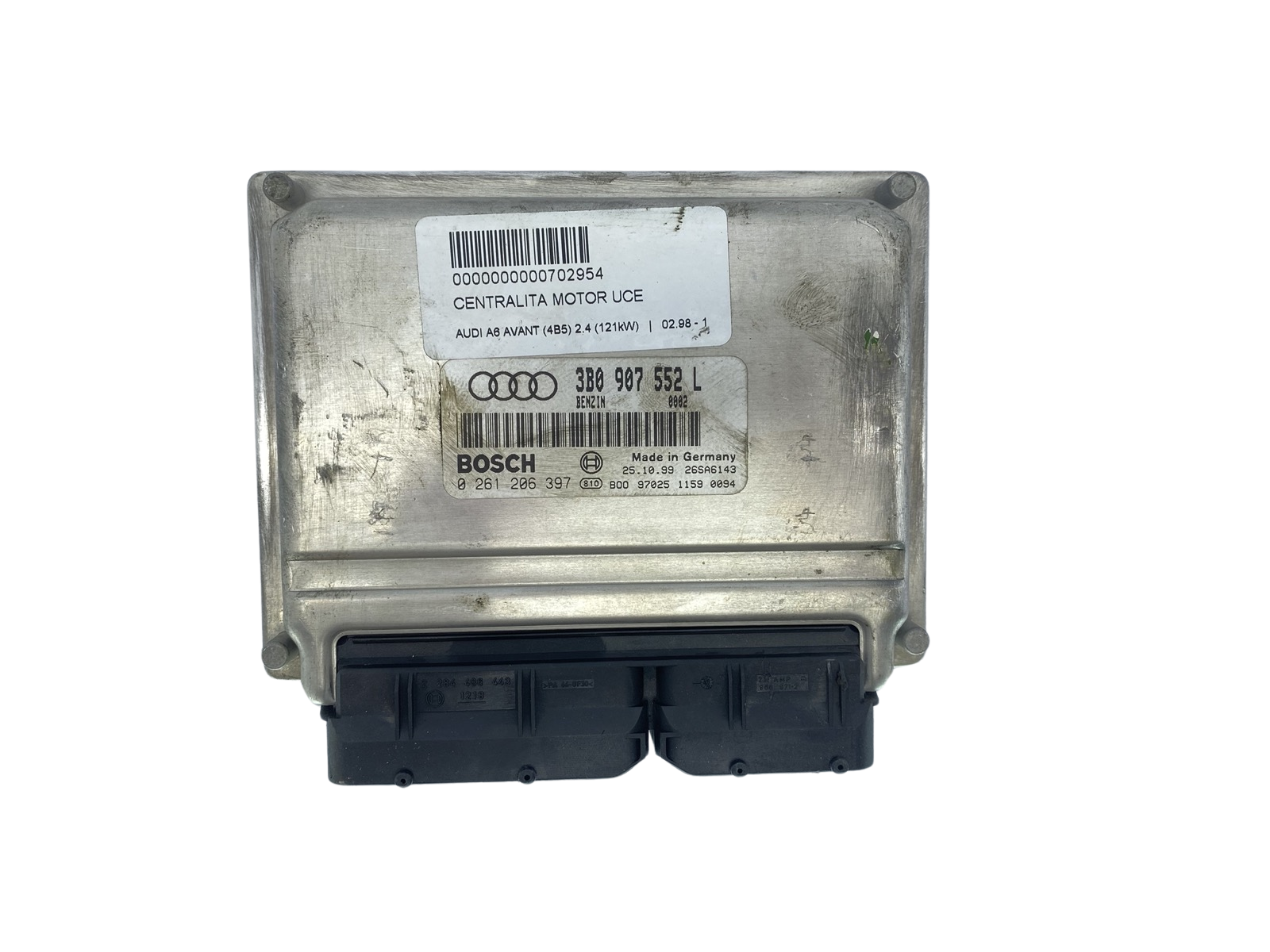 Controller 0261206397 3B0907552L Audi Bosch 63163 main product photo