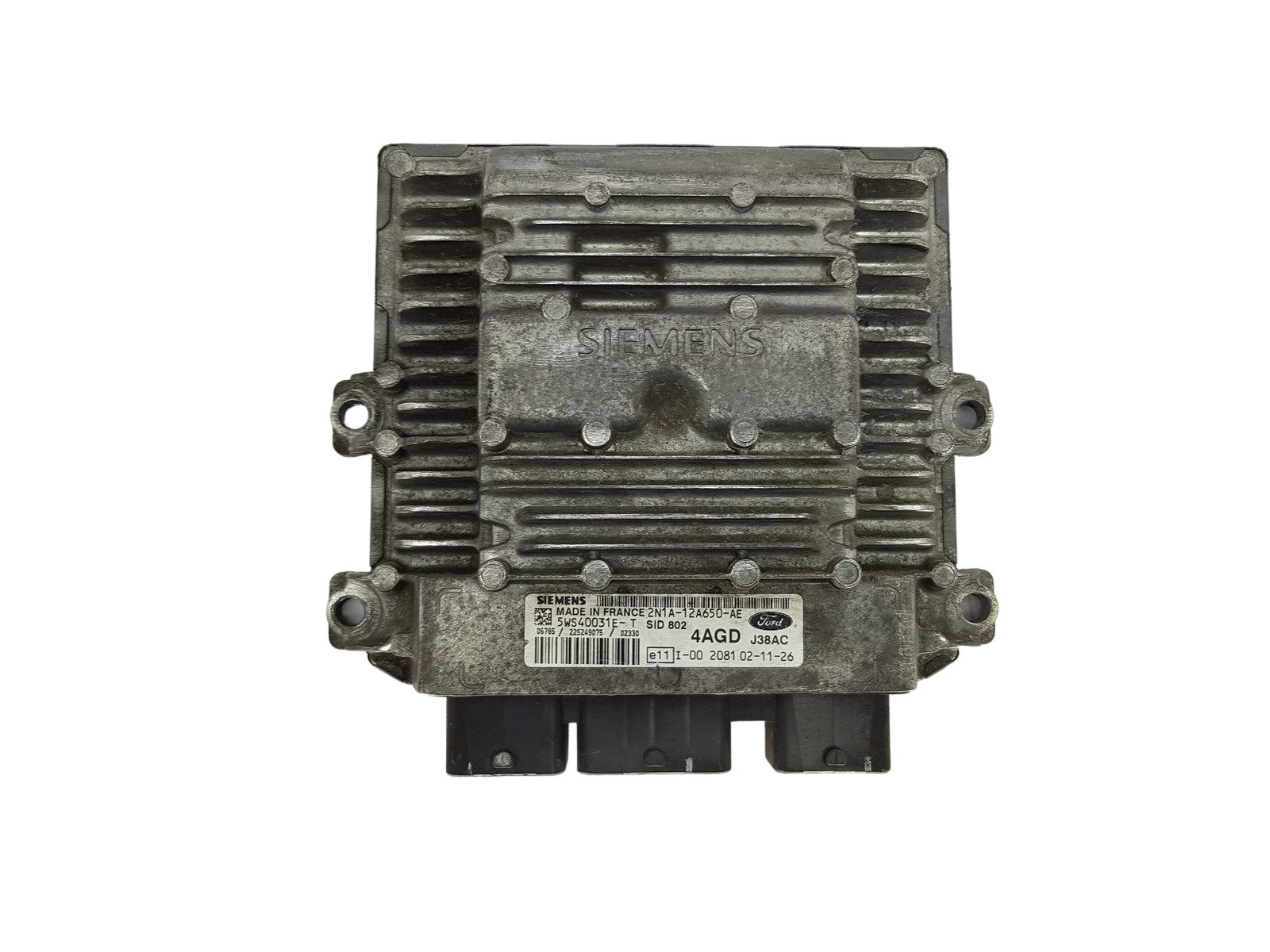 Controller 2N1A-12A650-AE 5WS40031E-T 4AGD J38AC Ford Siemens 16728 main product photo