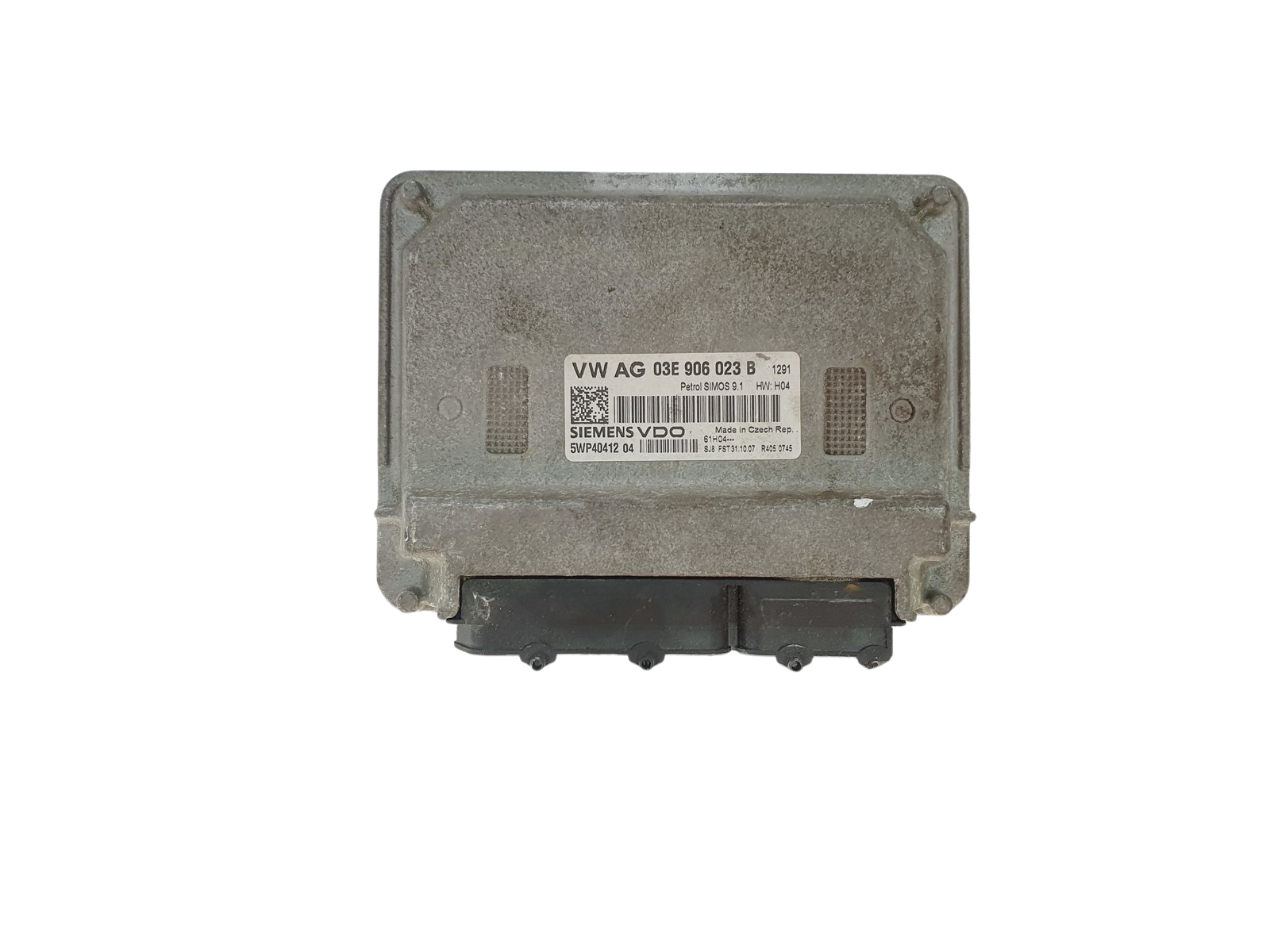Controller 03E906023B 5WP40412 04 VW SKODA Siemens 39840 main product photo