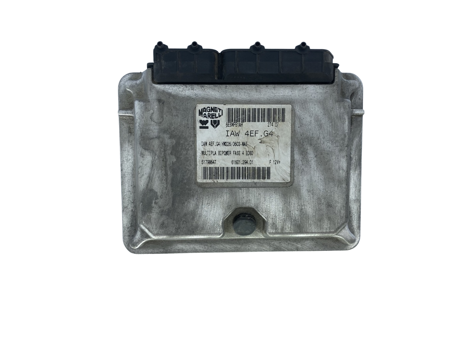 Controller IAW4EF.G4 51798647 61601.294.01 Fiat Magneti Marelli 48729 main product photo