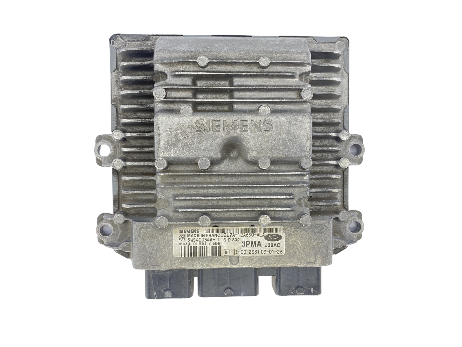 Controller 5WS40034A-T 2U7A-12A650-ALA SID 802 Ford Siemens 54574 main product photo