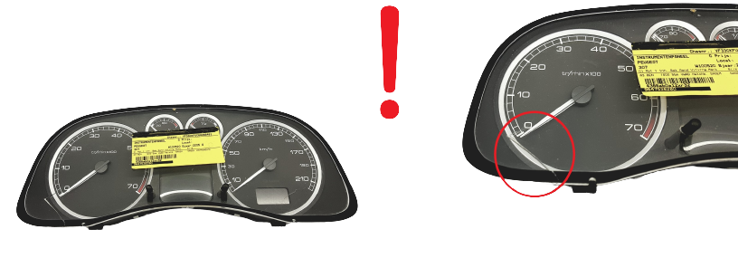 Speedometer/Instrument Cluster Peugeot 307 9647538280 A01 49783 main product photo