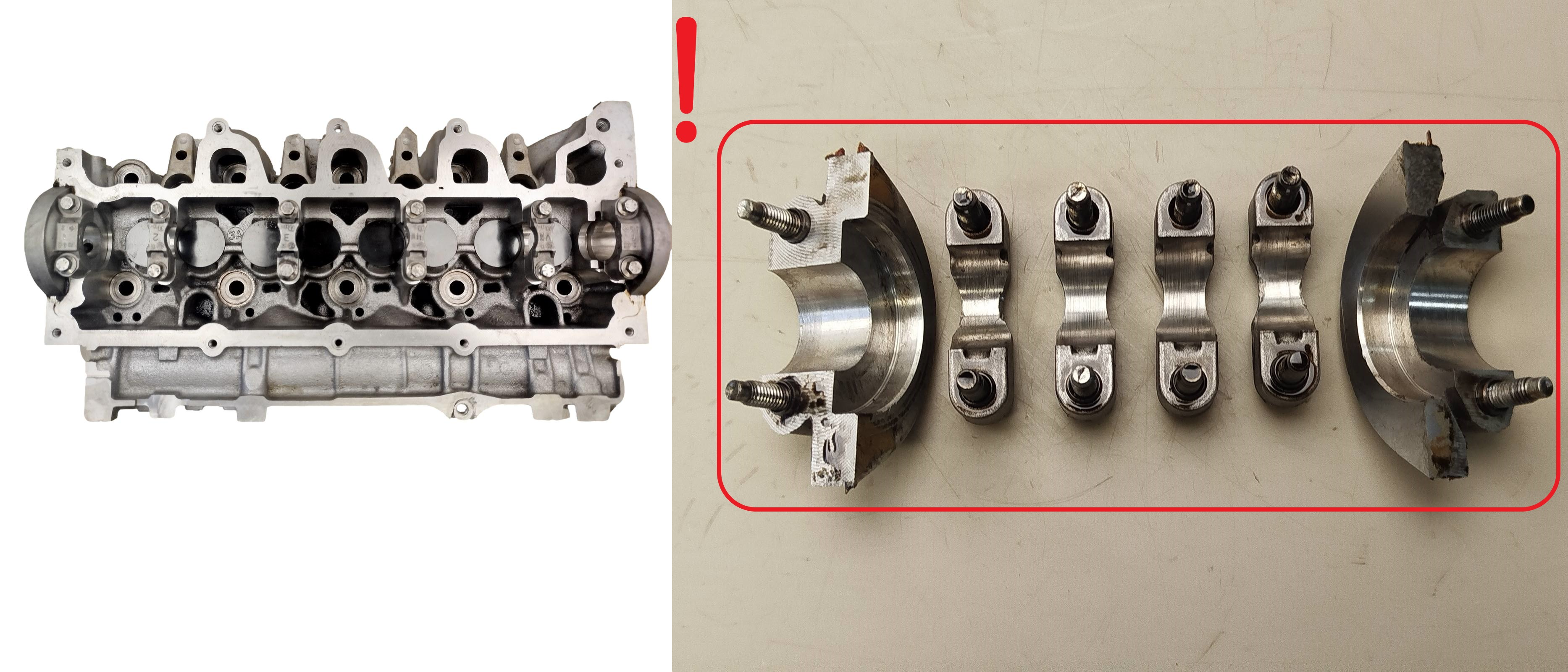 Cylinder Head Renault Nissan 1.5 DCI 110421615R -B 110413019R 2013 2 main product photo