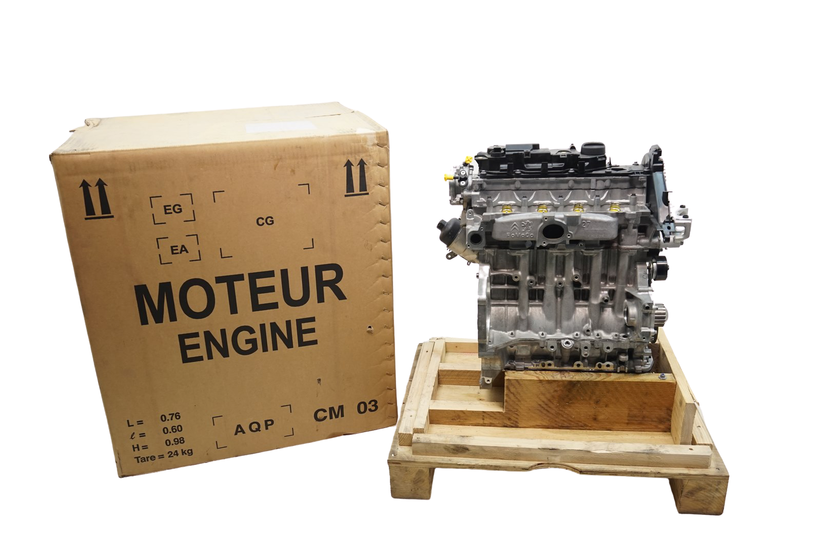 Diesel Engine BH01 10JBHD 1.6 HDI 8v Citroen Peugeot 1003 main product photo