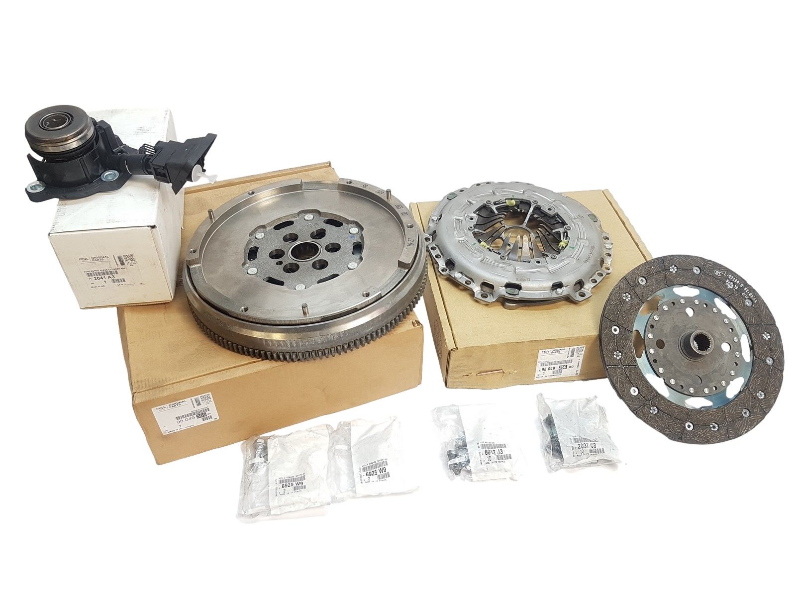 Clutch Kit + Dual-Mass Wheel Original Citroen Peugeot 1666762780 main product photo