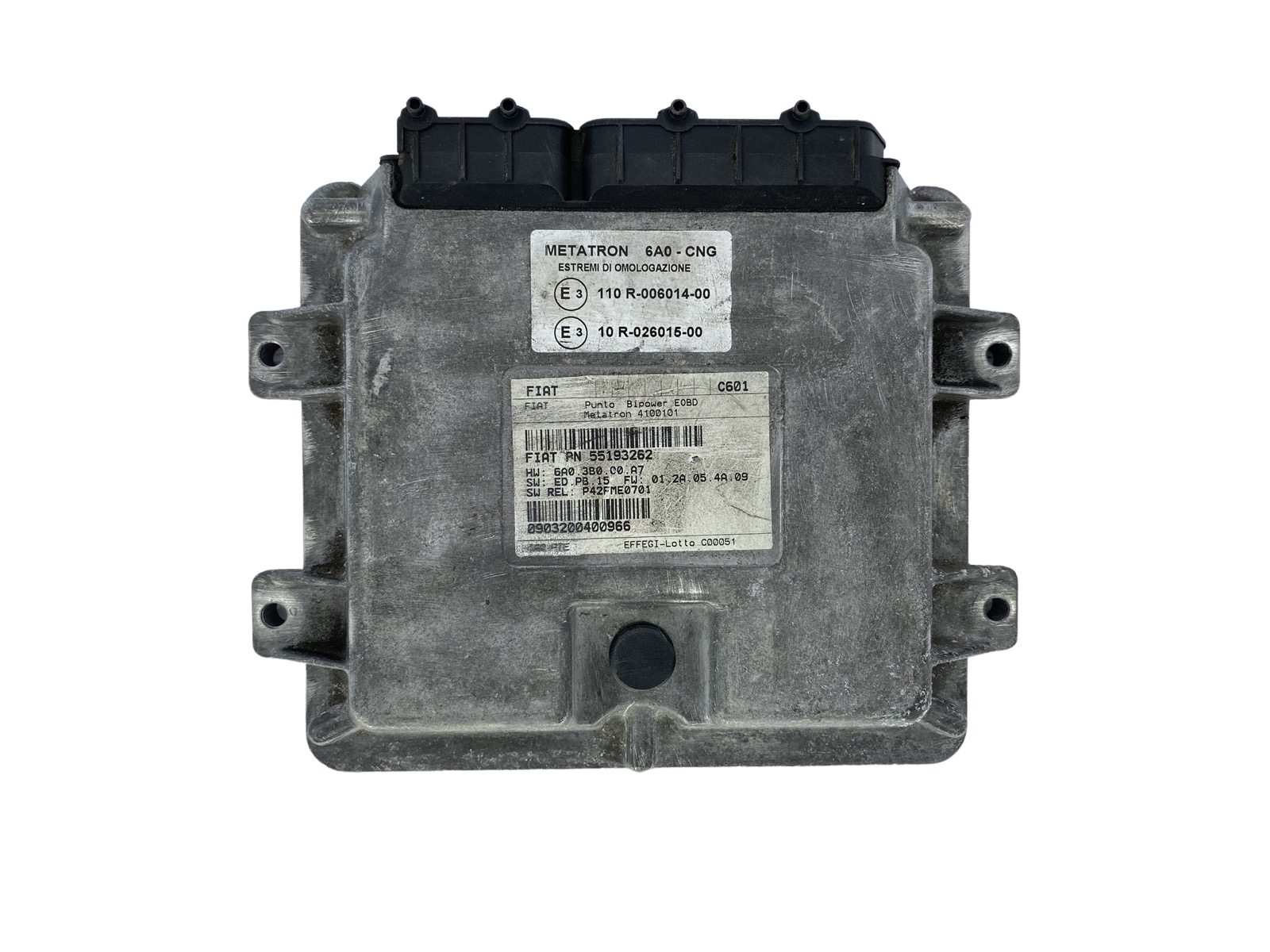 Controller 55193262 6A0.3B0.00.A7 6A0-CNG Fiat 53774 main product photo