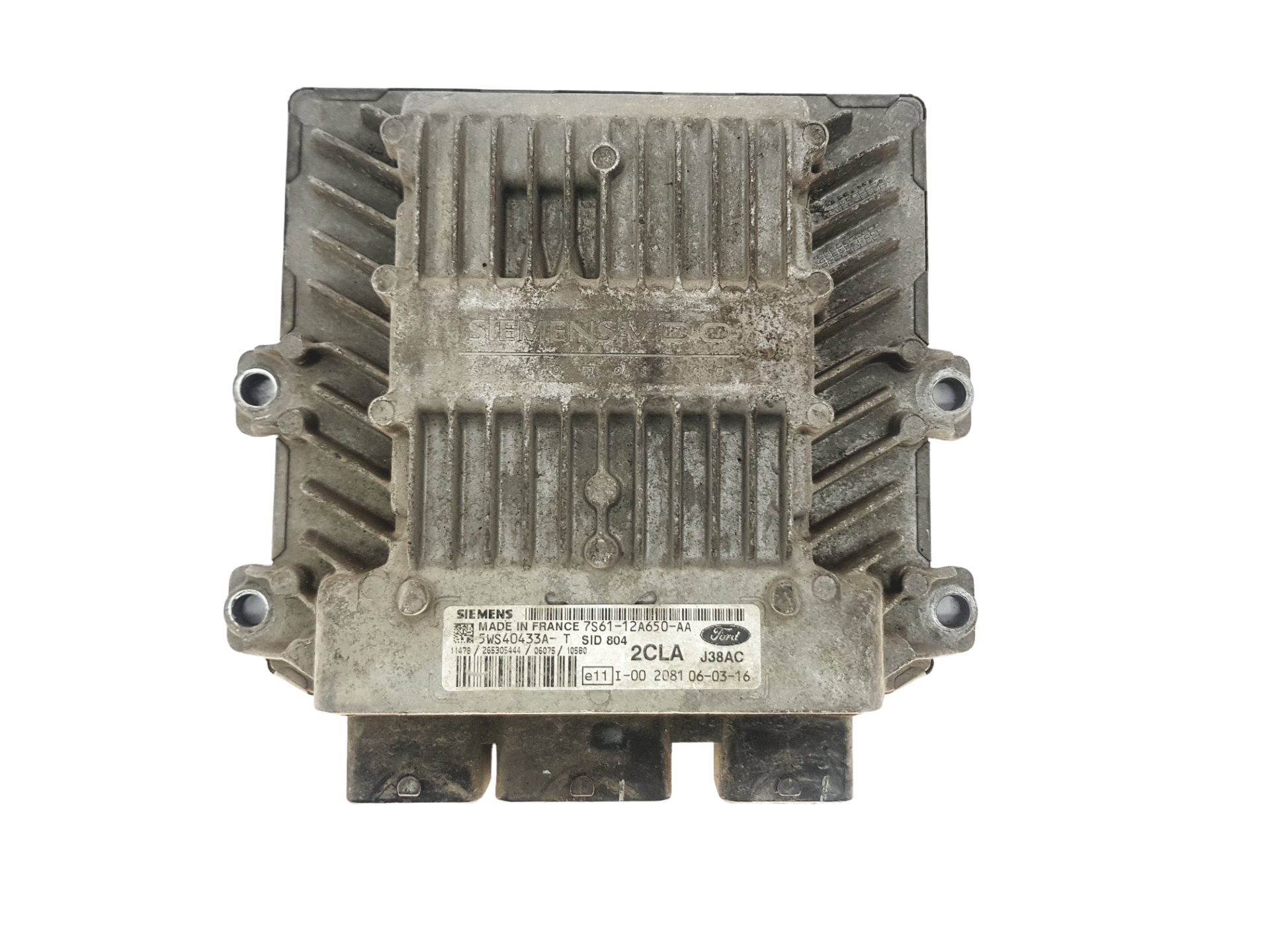 Controller 7S61-12A650-AA 5WS40433A-T SID 804 Ford Siemens 29317 main product photo