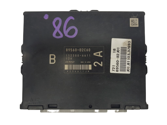 Controller Moduł Daihatsu 89560-B2C60 112300-6611 Denso 19177 main product photo