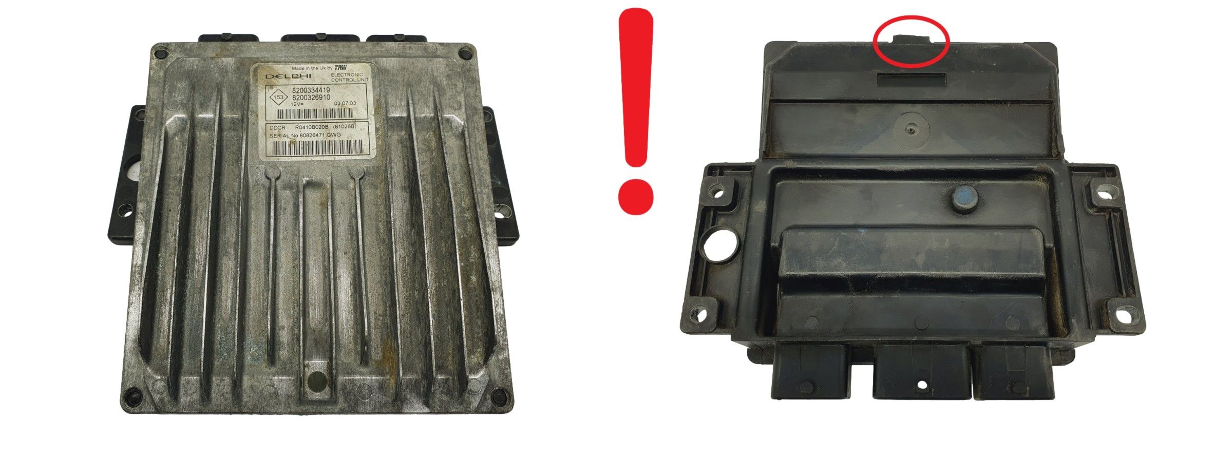 Controller 8200334419 8200326910 R0410B020B Renault Delphi 68582 main product photo