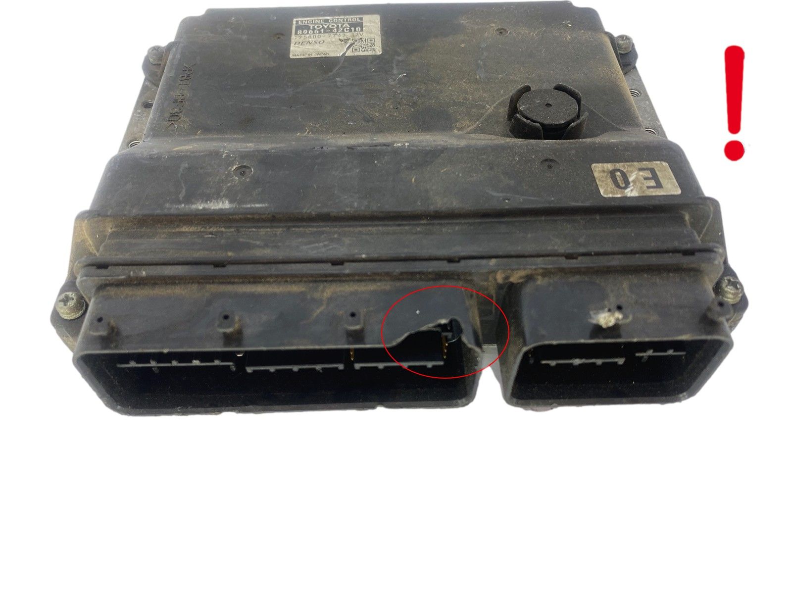 Controller 89661-42C10 175800-7743 Toyota Denso 51572 main product photo