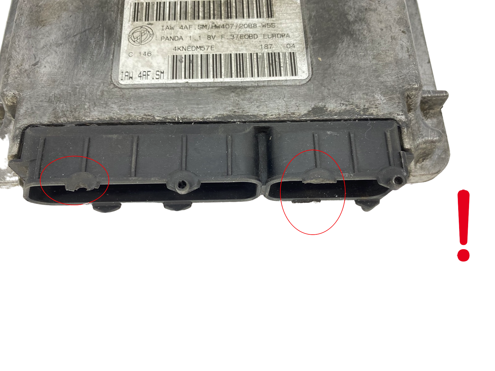 Controller IAW4AF.SM 55196259 61601.123.01 Fiat Magneti Marelli 58026 main product photo