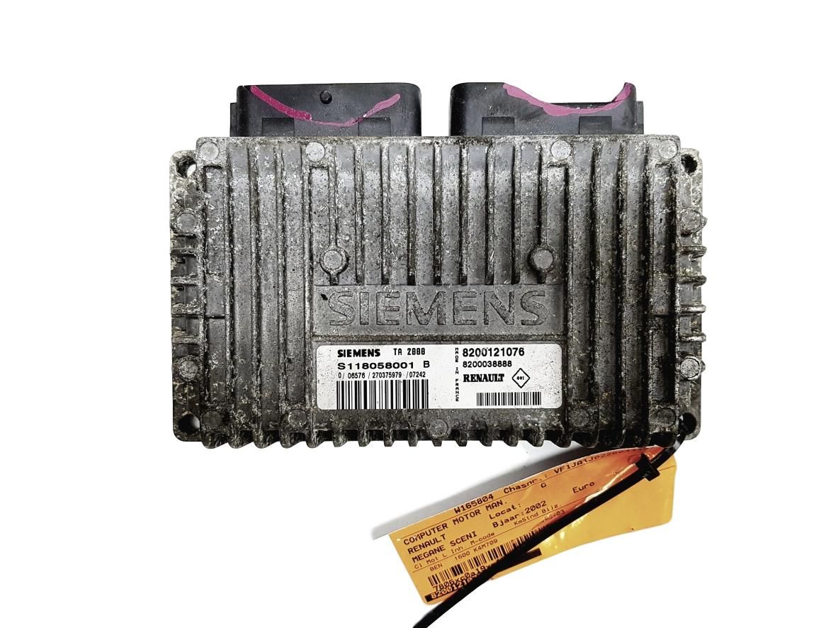 Controller S118058001B 8200121076 8200038888 Renault Siemens main product photo