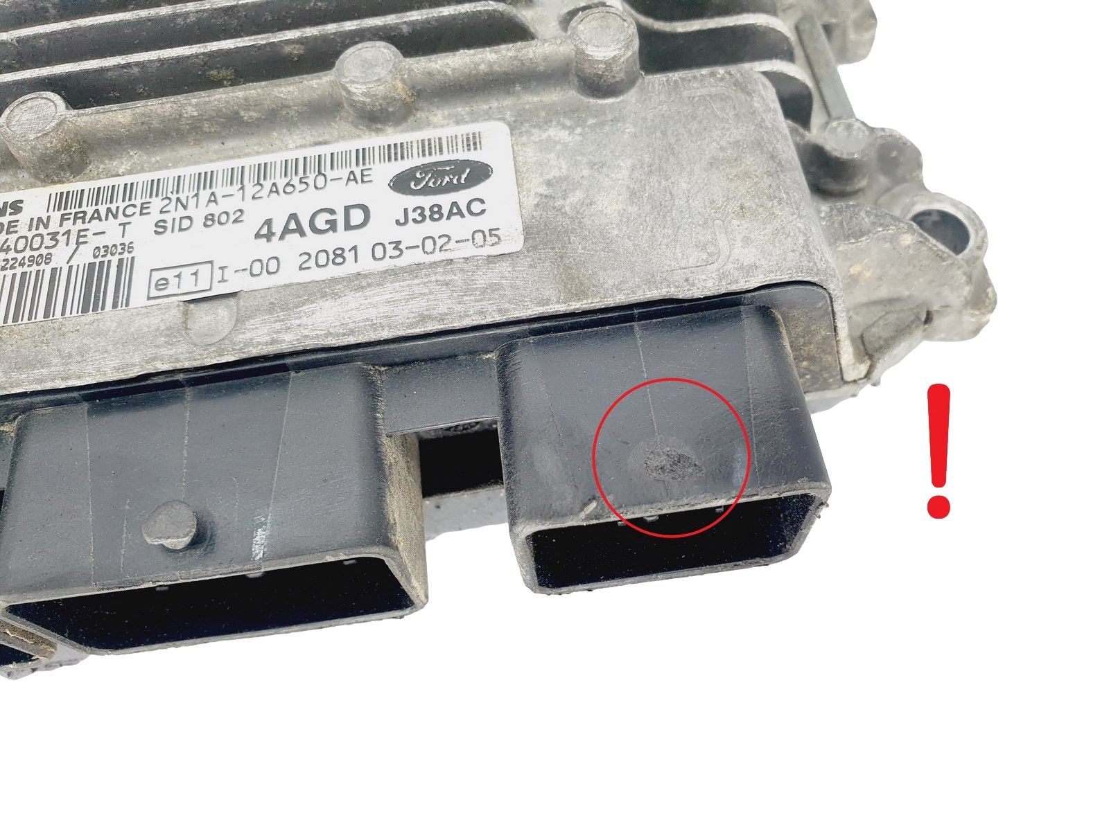 Controller 2N1A-12A650-AE 5WS40031E-T Ford Siemens 45299 main product photo
