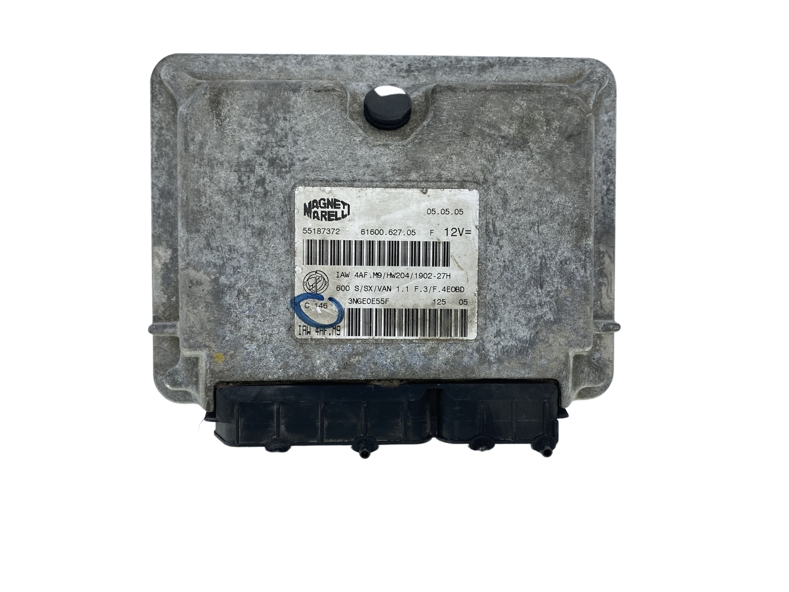 Controller IAW4AF.M9 55187372 61600.627.05 Fiat Magneti Marelli 53376 main product photo