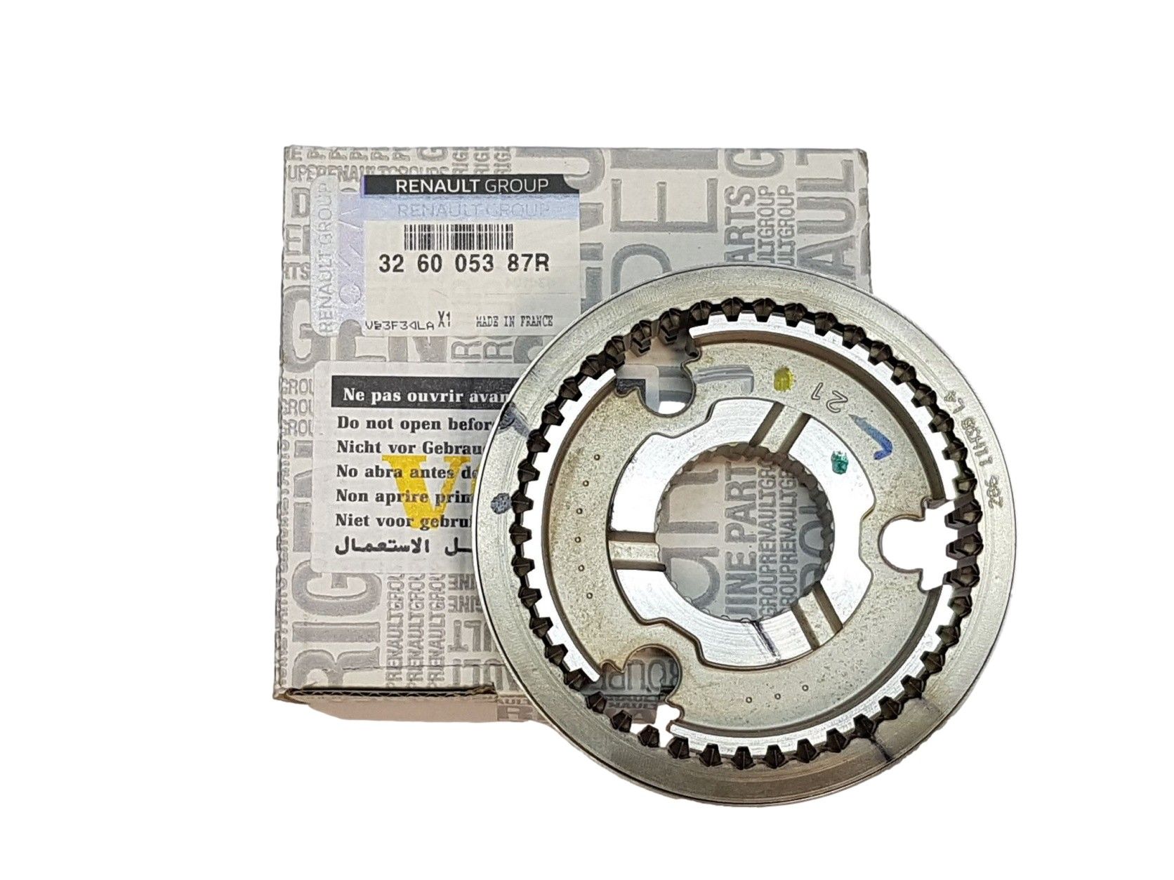 Gear 1/2 Synchroniser Original JR5 Renault 326005387R main product photo