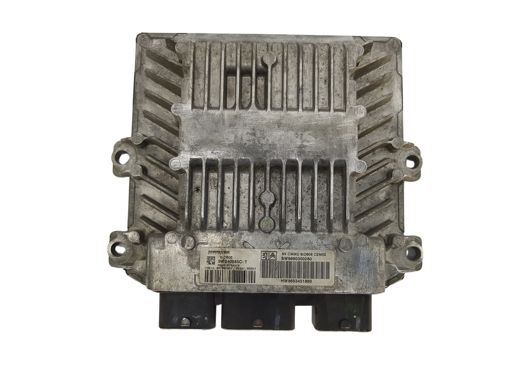 Controller 9660300280 9653451880 5WS40285C-T PSA Siemens 3464 main product photo