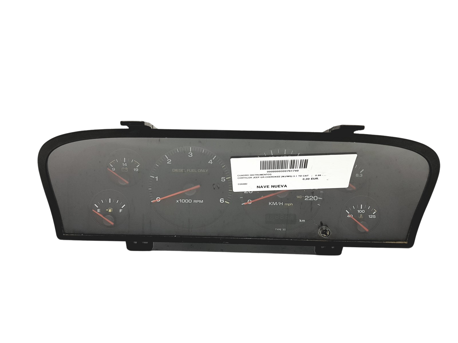 Speedometer/Instrument Cluster Jeep Grand Cherokee 56042930AB 57108 main product photo