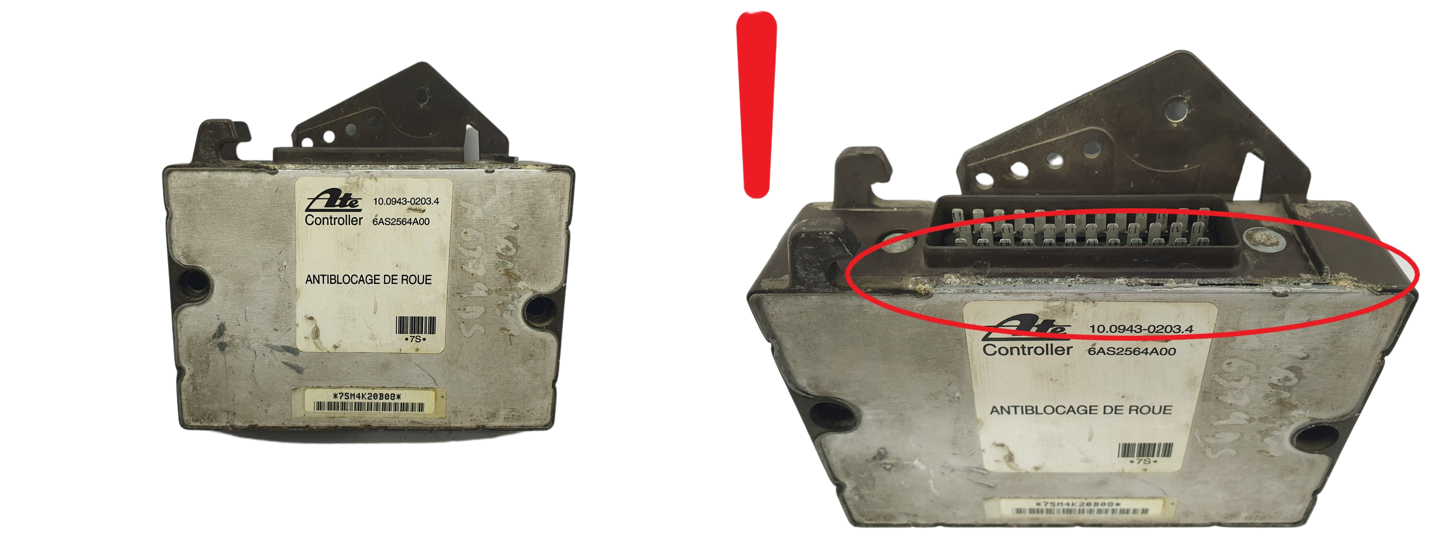 Controller Citroen Xantia 9612783680 10.0943-0203.4 ATE 64751 main product photo