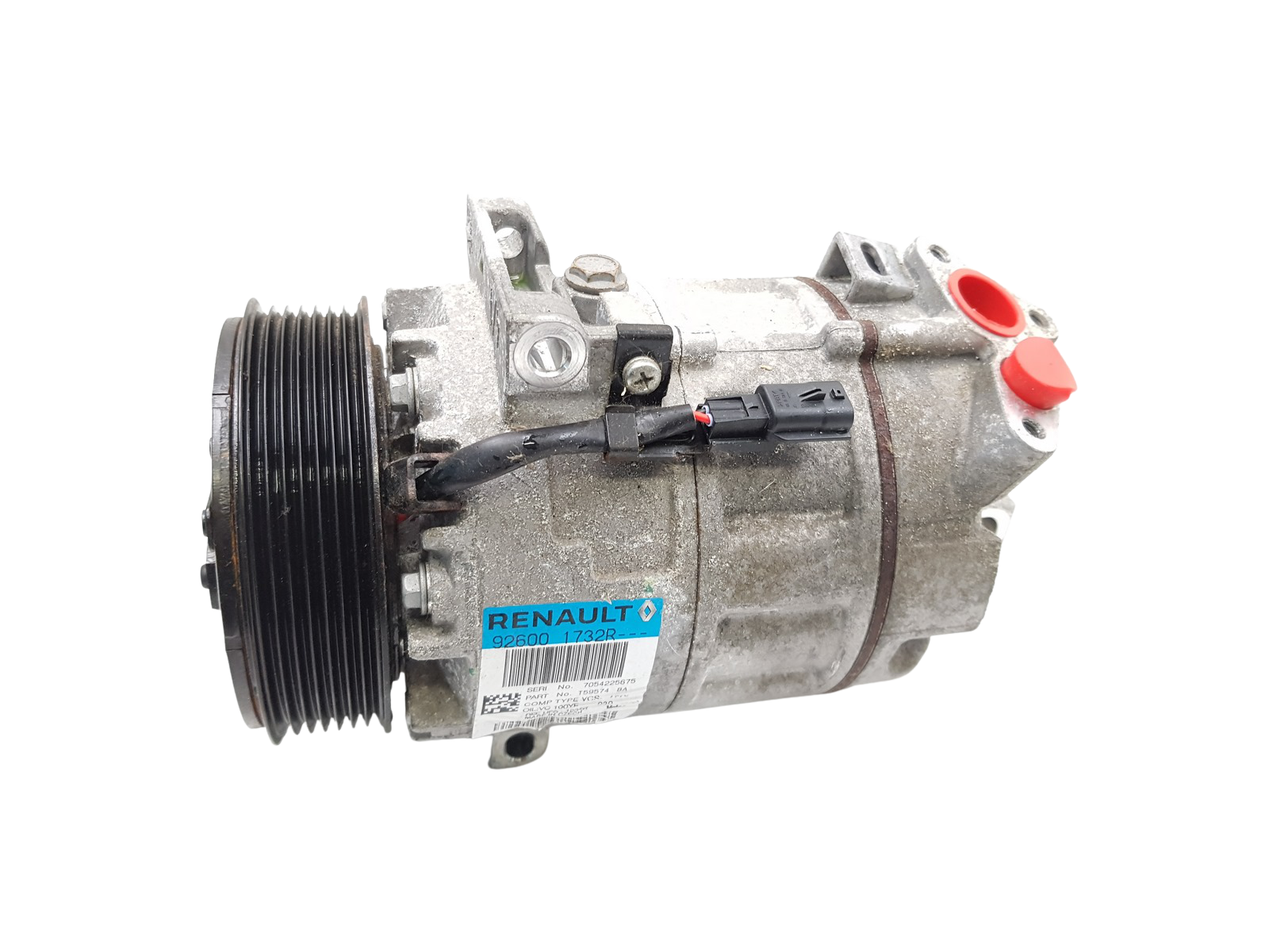Air Con Compressor/Pump 926001732R Valeo 1.6 2.0 DCI Renault Trafic 3 0km main product photo