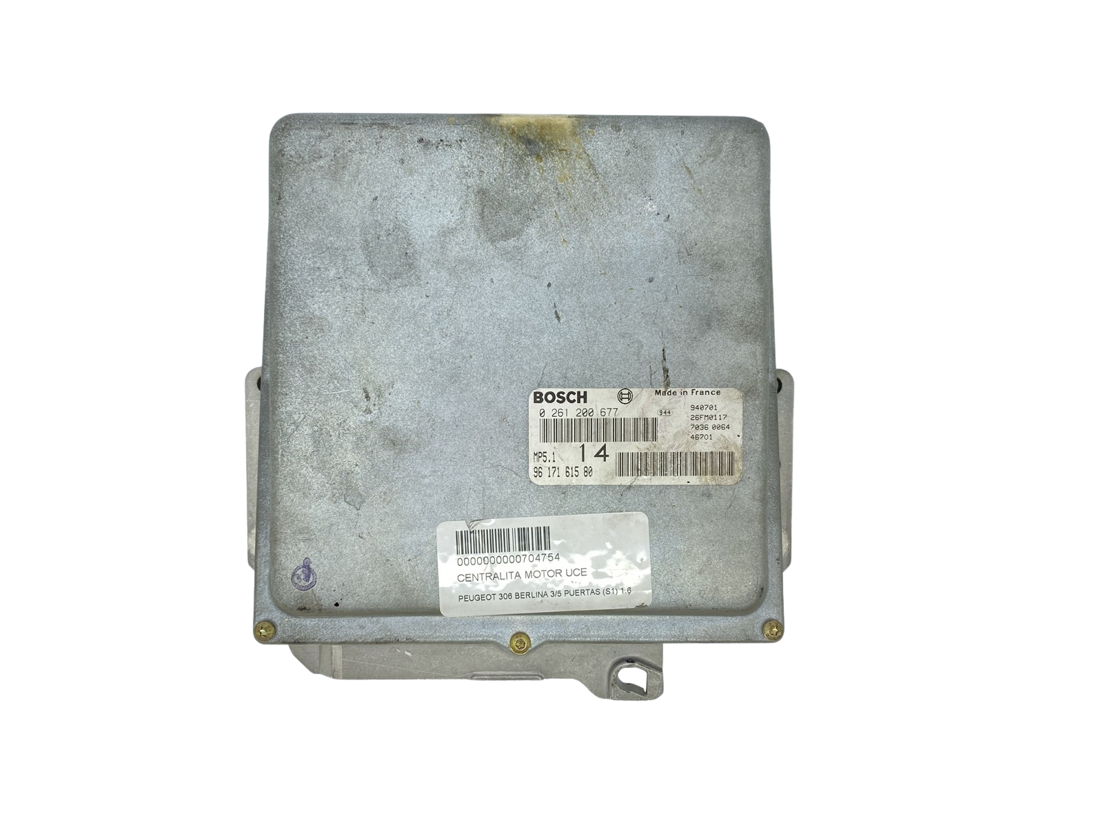 Controller 0261200677 9617161580 26FM0117 PSA Bosch 59561 main product photo