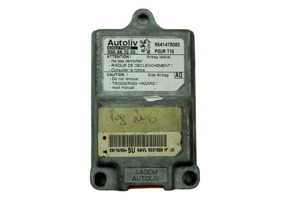 Controller 9641478080 550661010 Peugeot 206 Autoliv main product photo