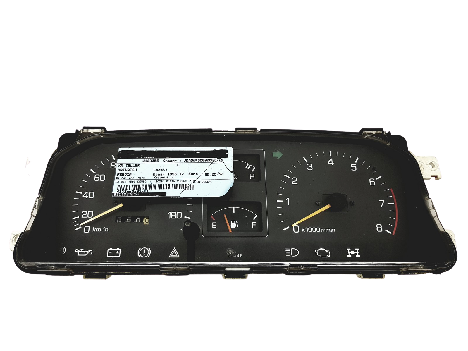 Speedometer/Instrument Cluster Daihatsu Feroza 83010-87E26 157350-5052 main product photo