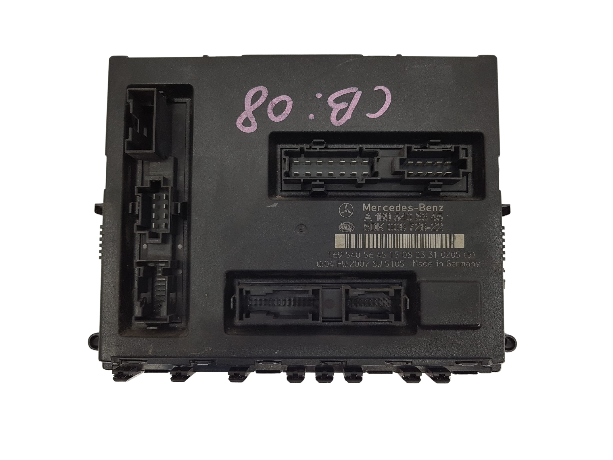 Controller BSI Mercedes A1695405645 5DK008728-22 Hella 20584 main product photo