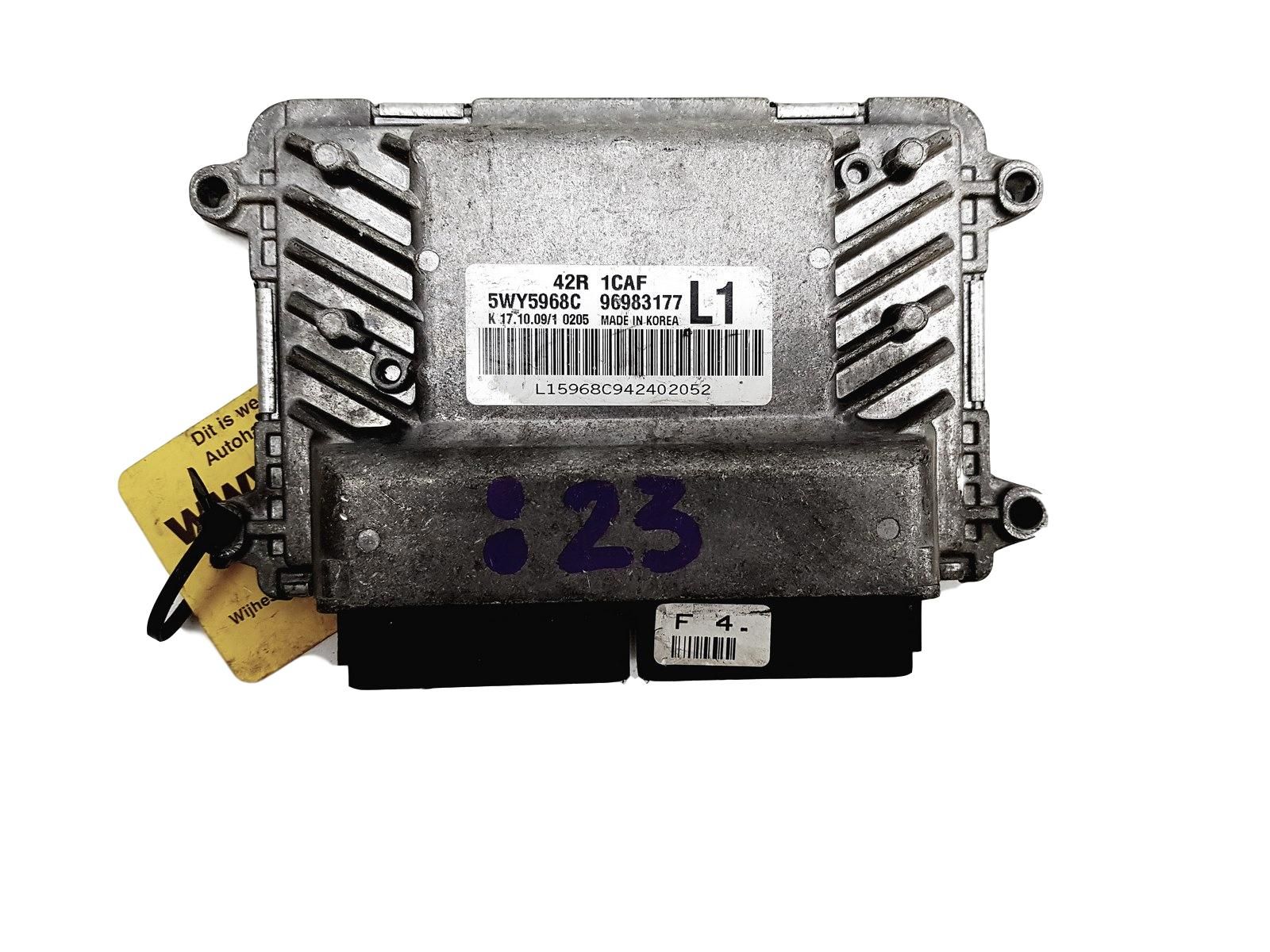 Controller 96983177 5WY5968C 42R 1CAF Chevrolet 11840 main product photo