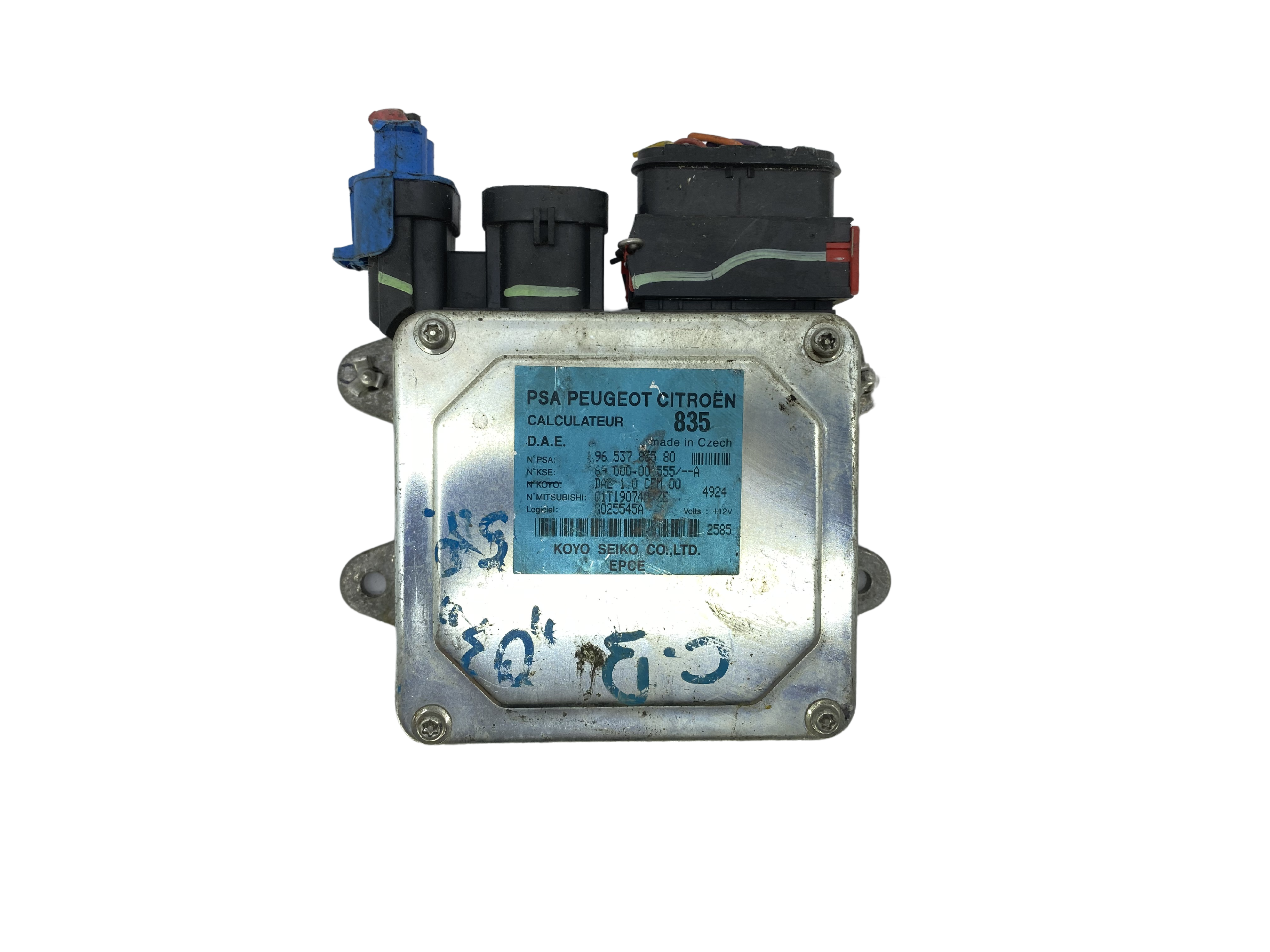 Controller 9653783580 6900000555 Q1T19074M2ZE G025545A KOYO PSA 57484 main product photo