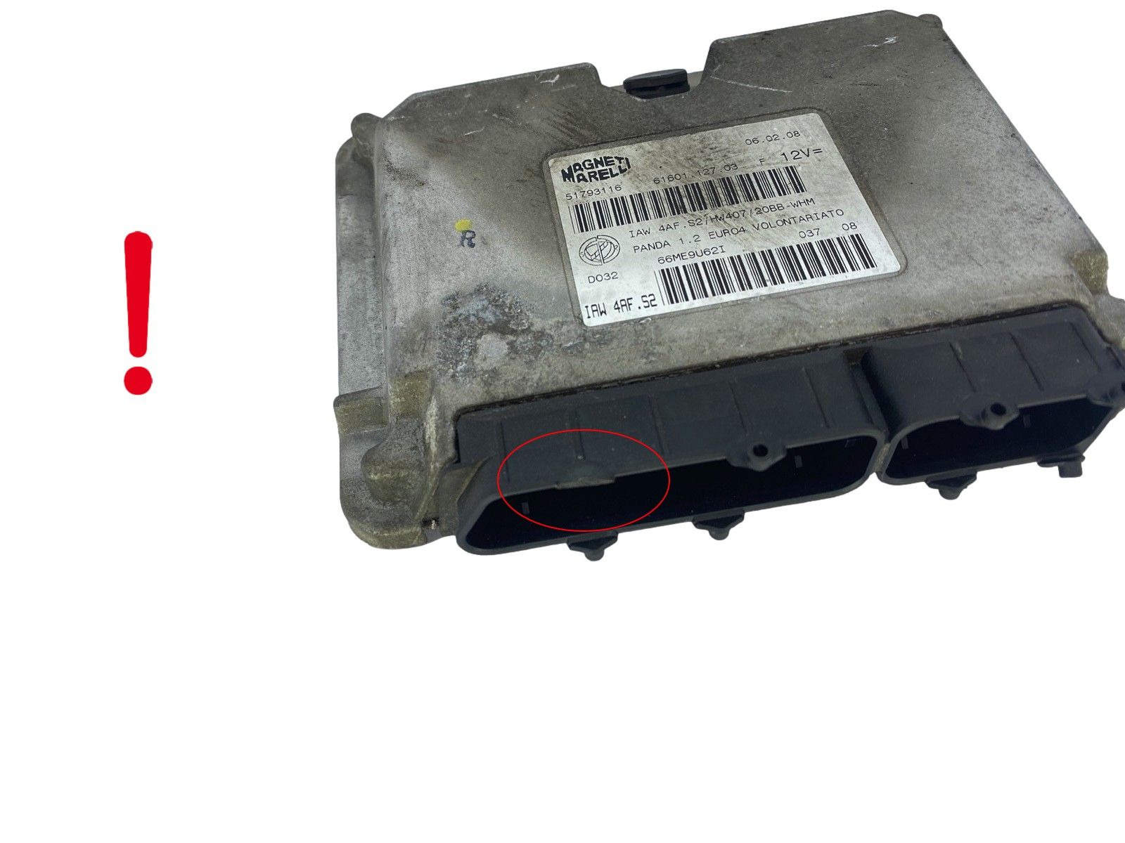 Controller 51793116 IAW4AF.S2 61601.127.03 Fiat Magneti Marelli 61329 main product photo