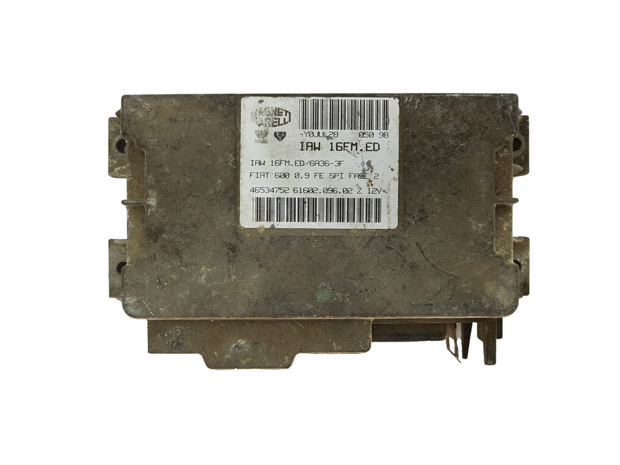 Controller 46534752 IAW16FM.ED 61602.096.02 Fiat Magneti Marelli main product photo