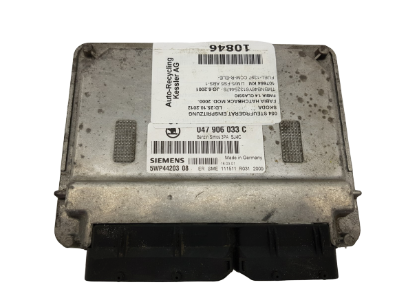 Controller Skoda 047906033C 5WP44203 08 Siemens main product photo
