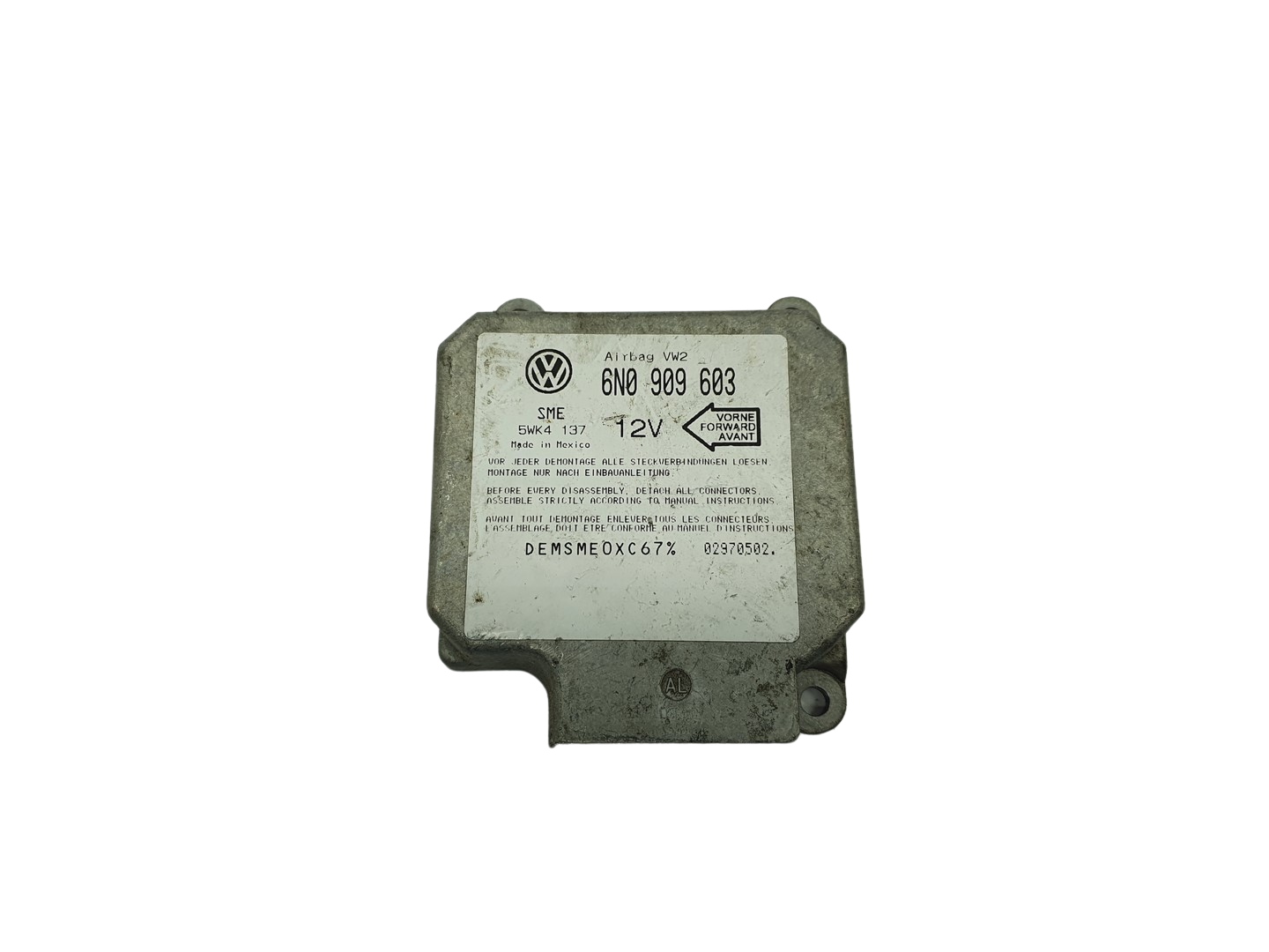 Controller 6N0909603 5WK4137 VW Siemens 69128 main product photo