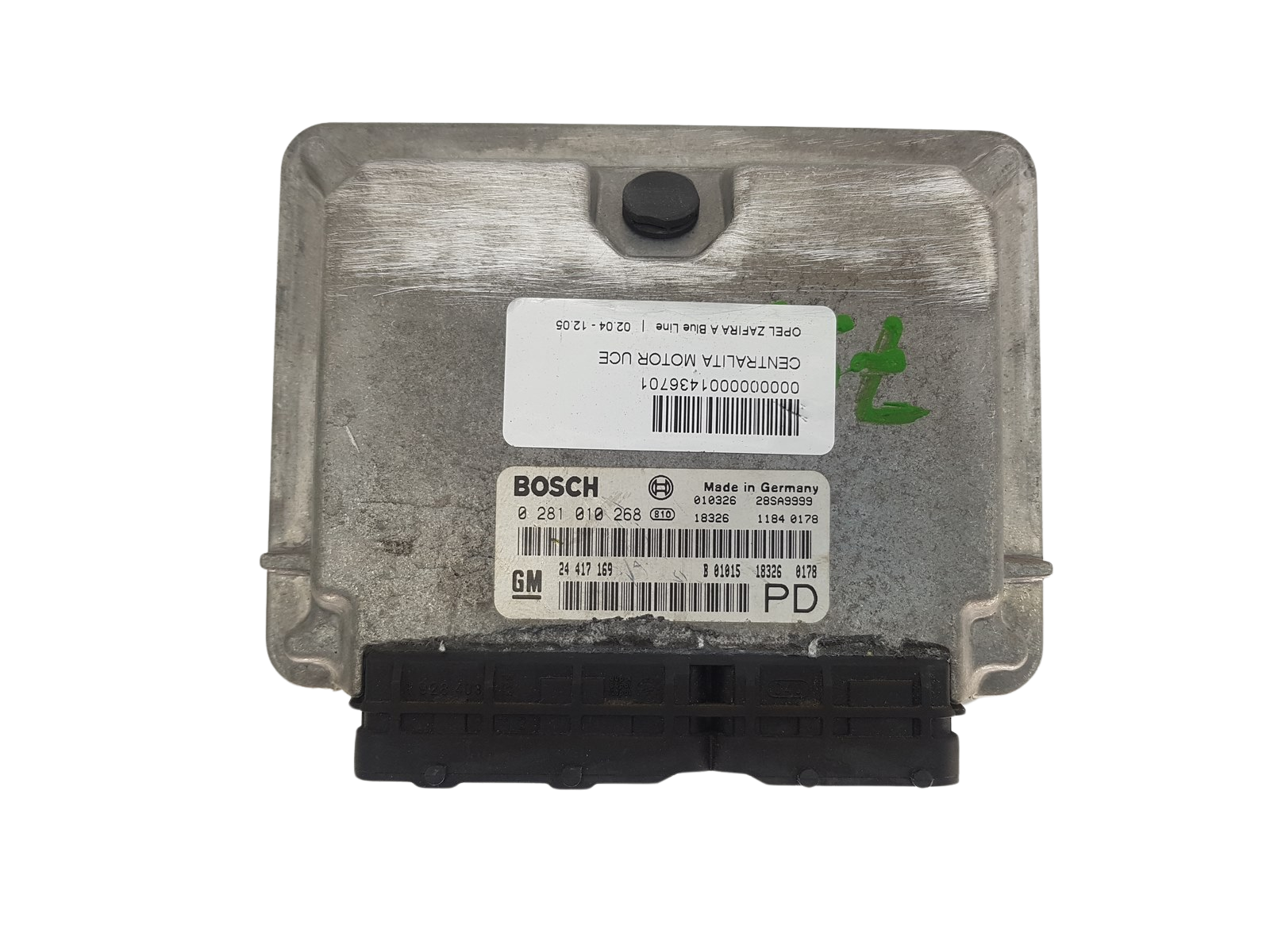 Controller 24417169 0281010268 Opel Bosch GM 3303 main product photo
