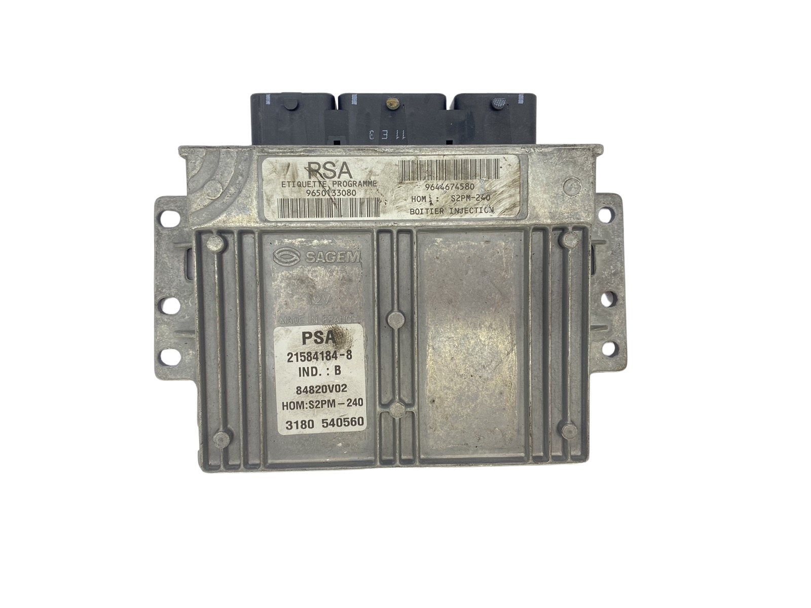 Controller 9650133080 9644674580 21584184-8 PSA Sagem main product photo