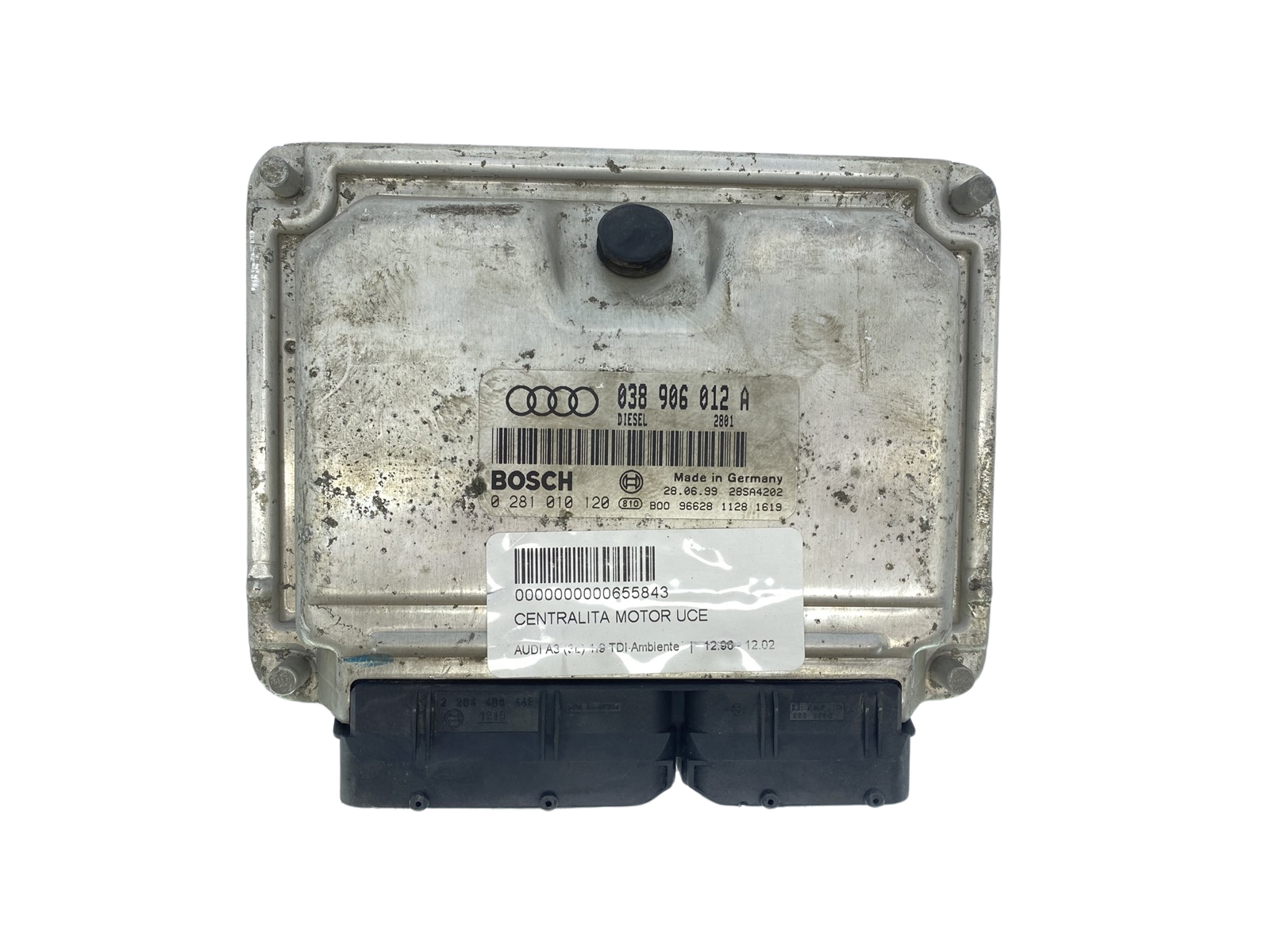 Controller 038906012A 0281010120 Audi Bosch 63695 main product photo