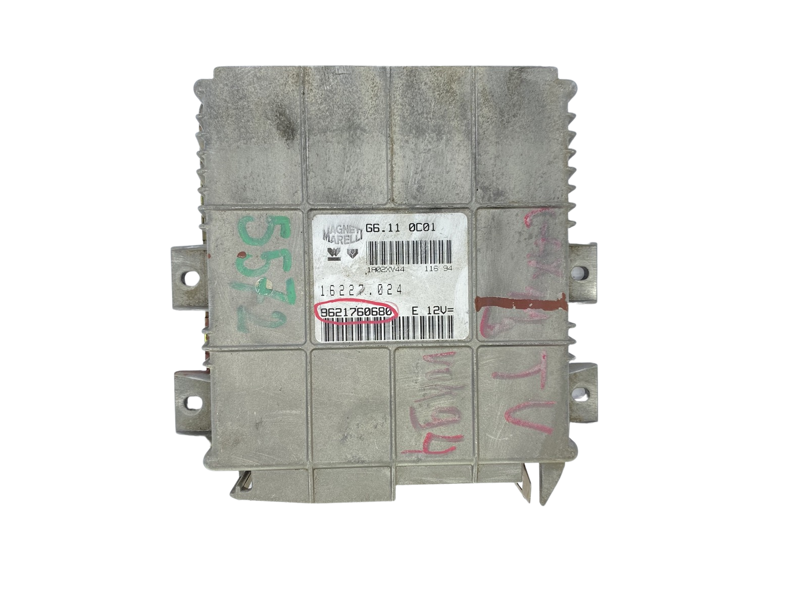 Controller 9621760680 G6.11 0C01 16227.024 PSA Magneti Marelli 58741 main product photo