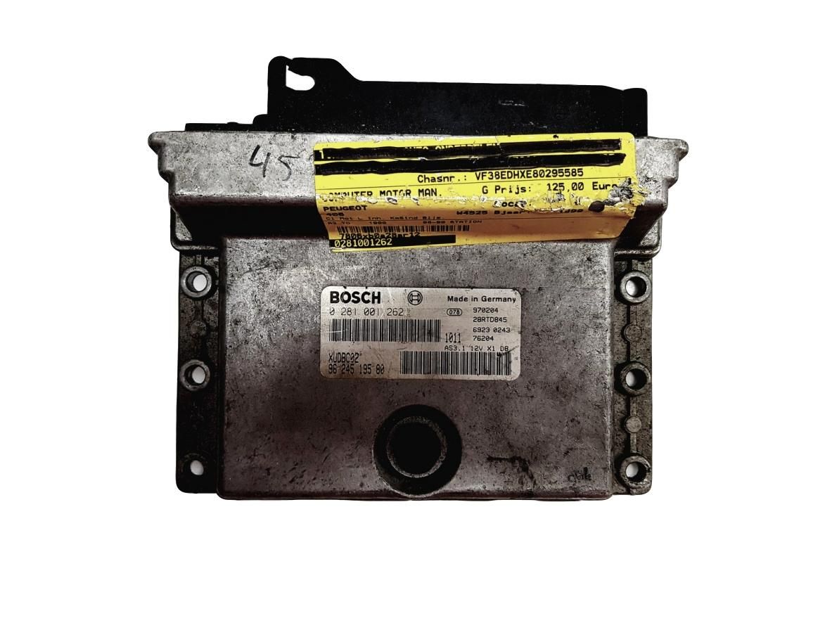 Controller 0281001262 9624519580 XUDBC02 28RTD845 PSA Bosch 9310 main product photo