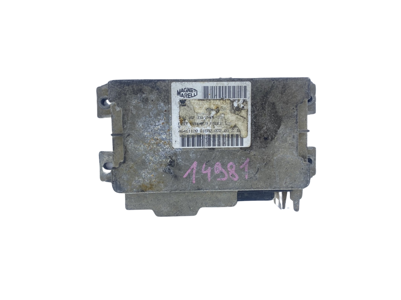 Controller Fiat 46411120 IAW16F.E0 61602.072.01 Magneti Marelli 61690 main product photo