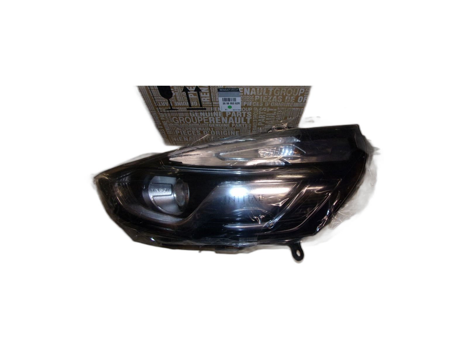 Headlamp Left New Original 260605362R Renault Clio 4 main product photo