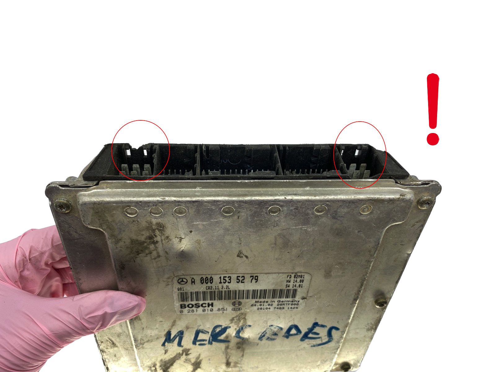Controller A0001535279 0281010851 Mercedes Bosch 56228 main product photo