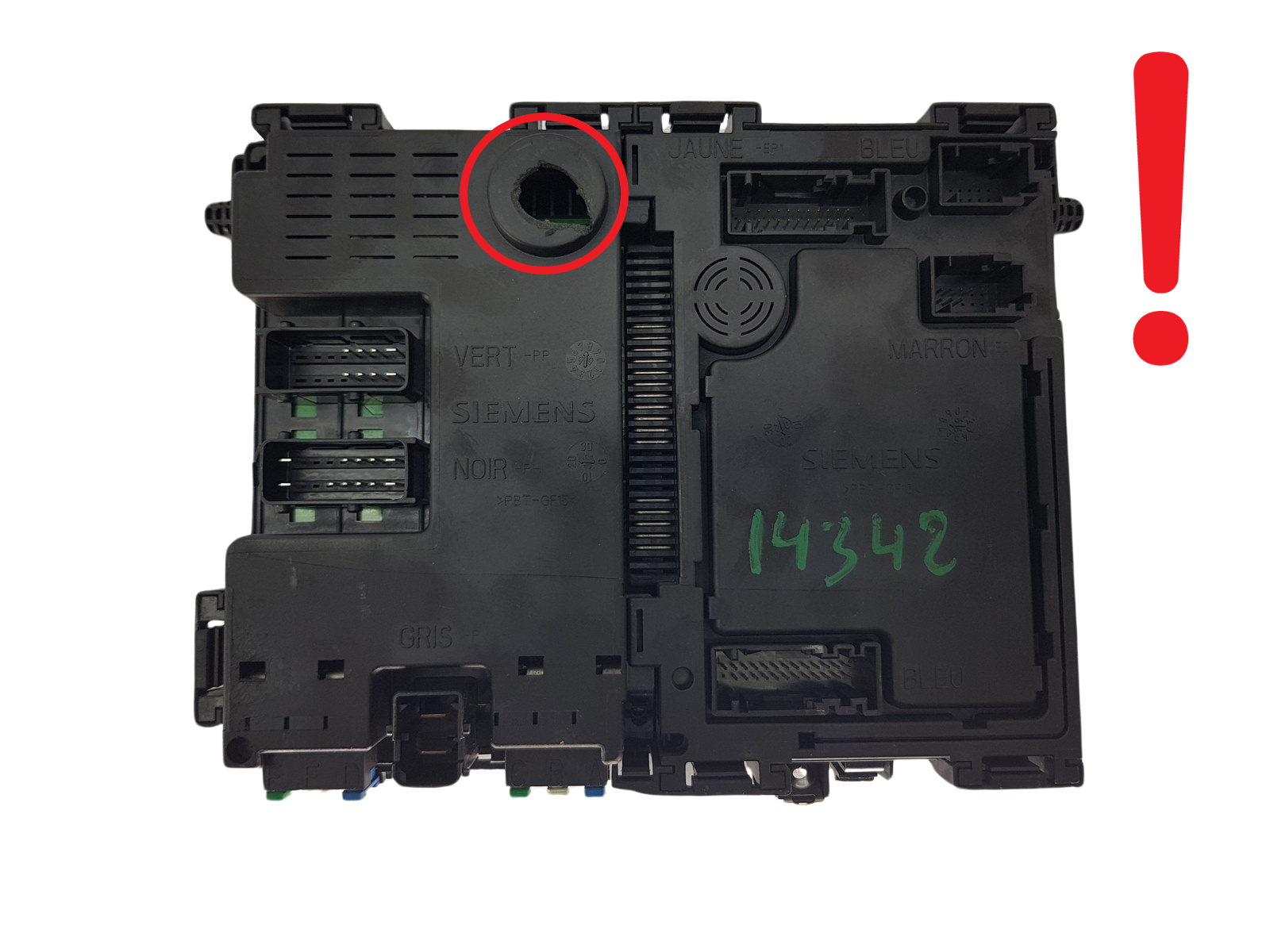 Controller BSI T1 9626460880 S105872300G PSA Siemens 2128 main product photo