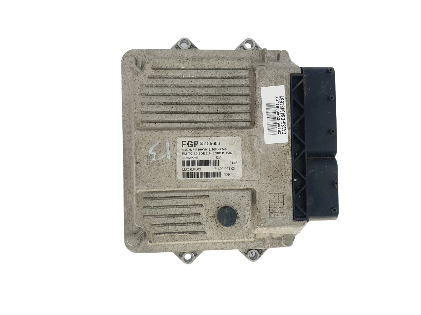 Controller Fiat 55186608 MJD6JF.P3 71600.004.02 Magneti Marelli 46481 main product photo