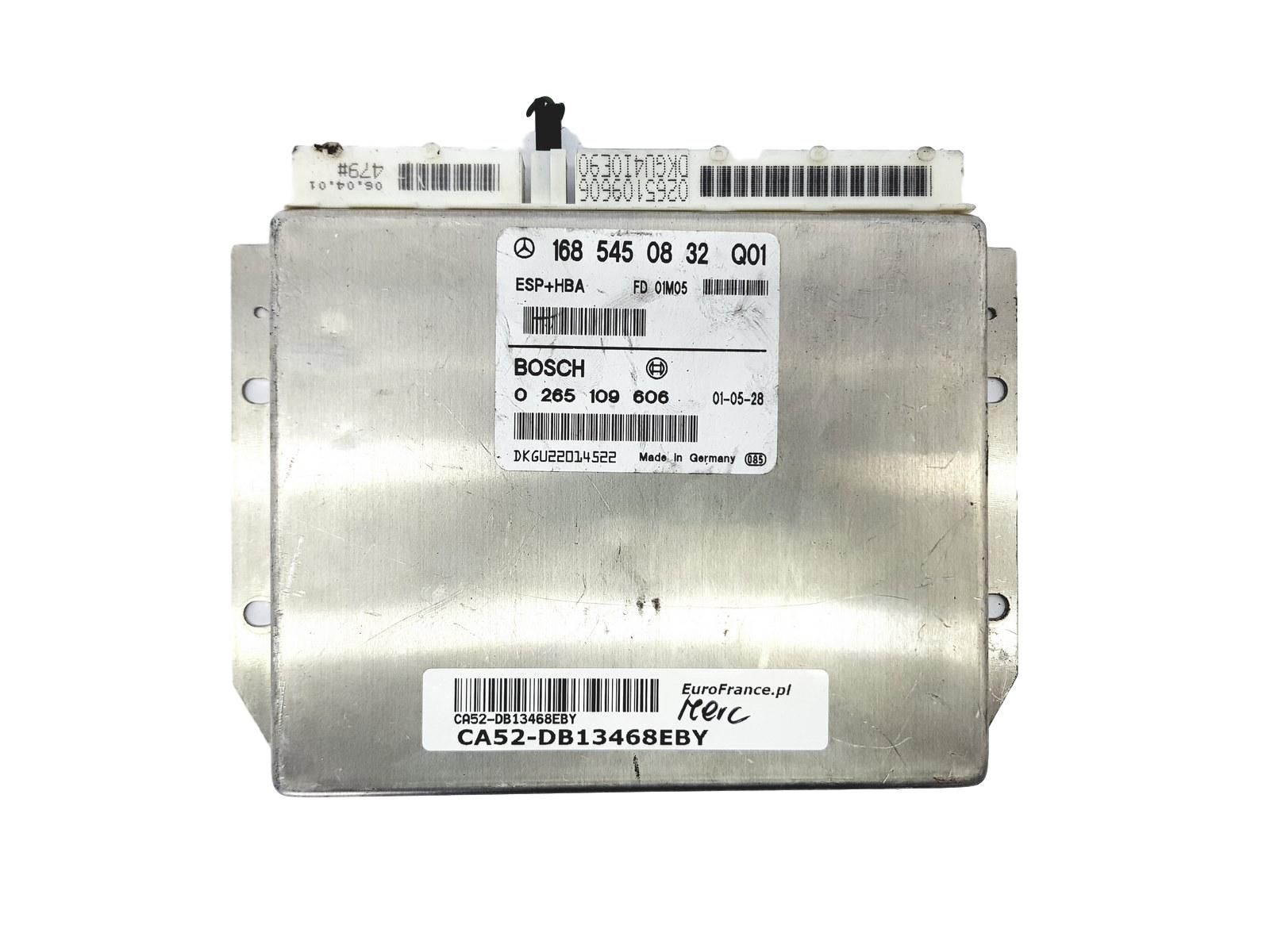 Controller ESP 1685450832 0265109606 Mercedes Bosch 13468 main product photo